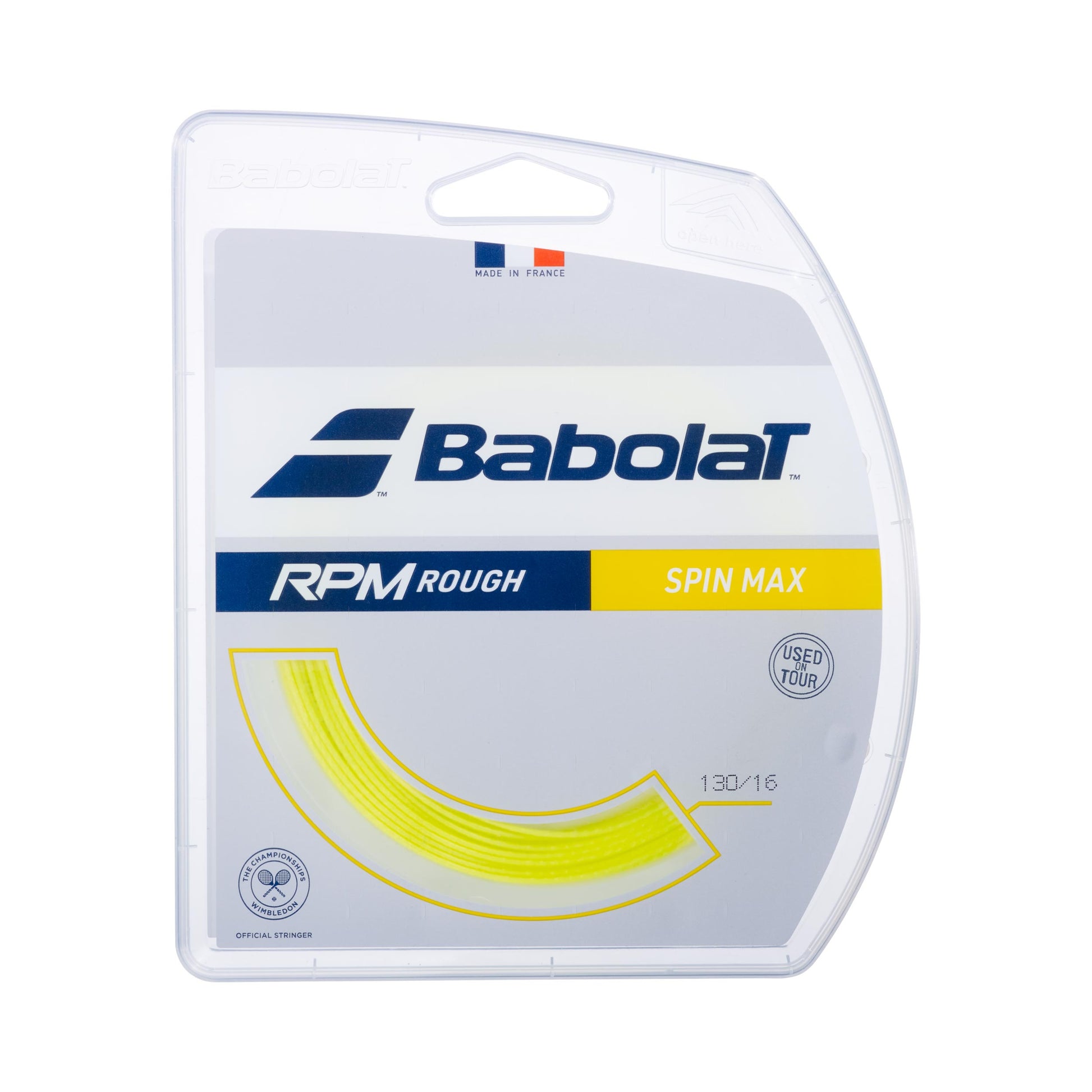 Babolat RPM Rough Sets Individuales 12m-Amarillo