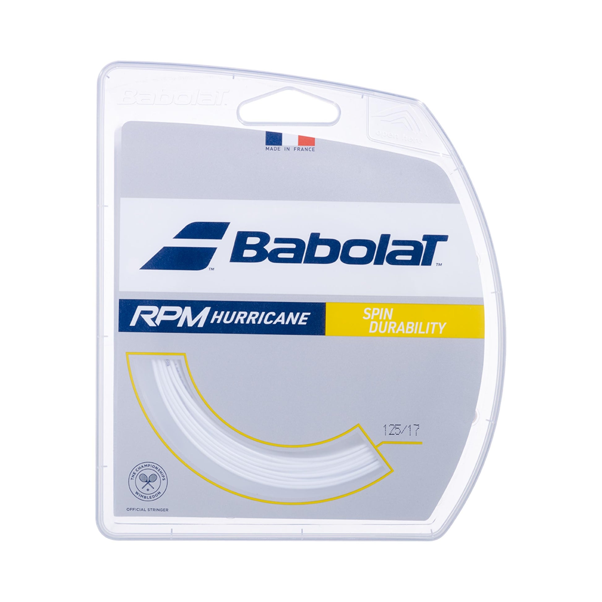 Babolat RPM Hurricane Sets Individuales 12m-Blanco