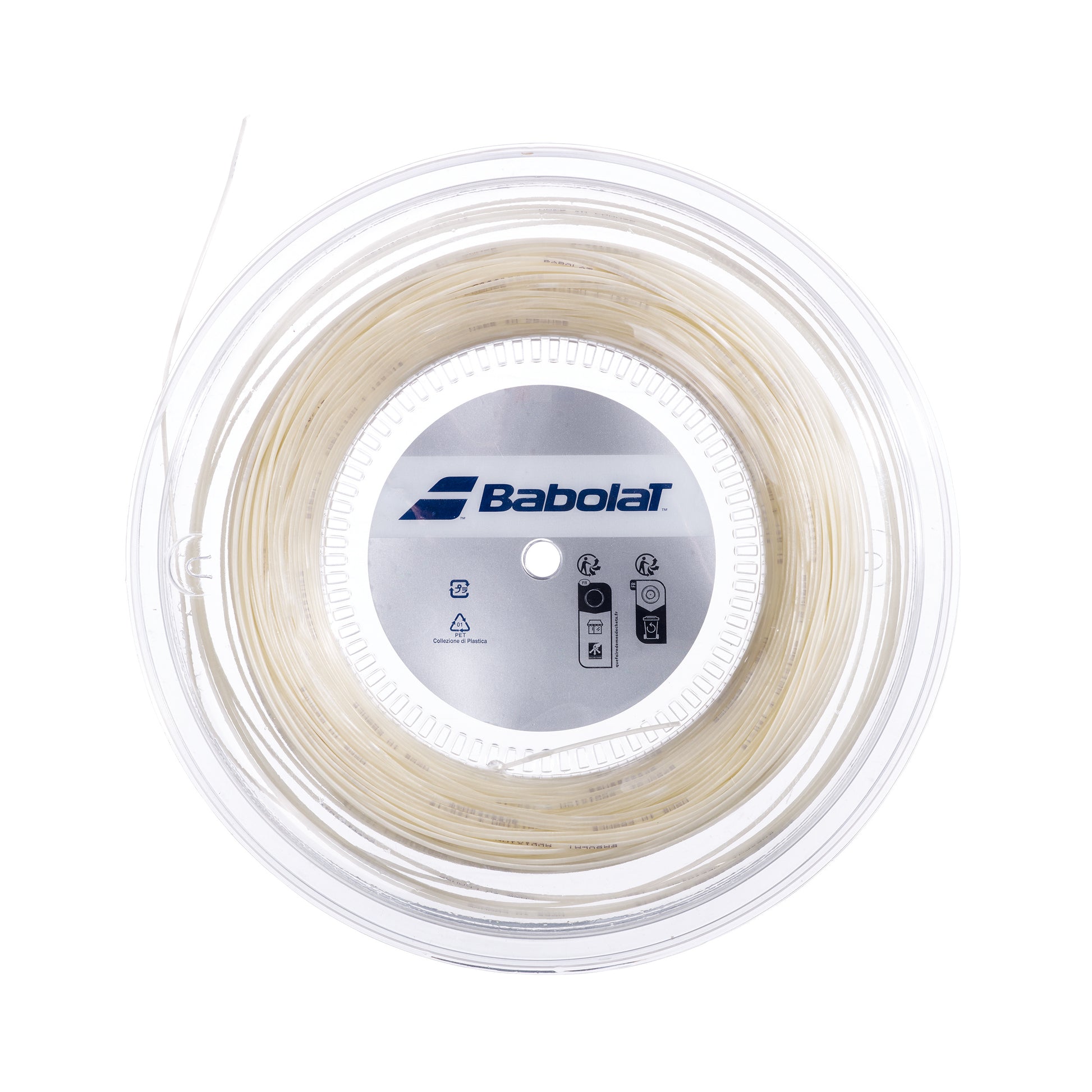 Babolat Addixion Bobinas De Cordaje 200m-Blanco