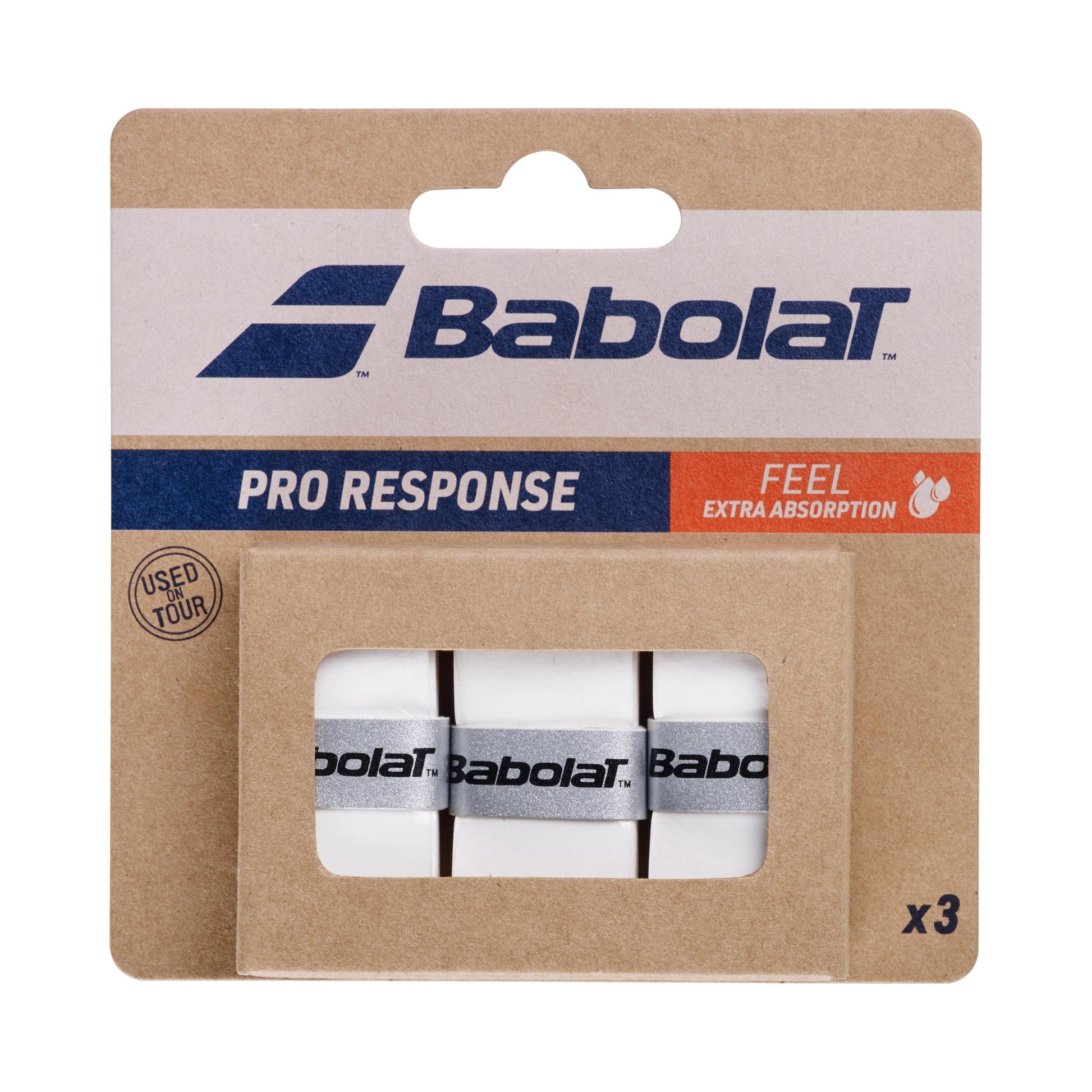 Babolat Pro Response Pack De 3-Blanco