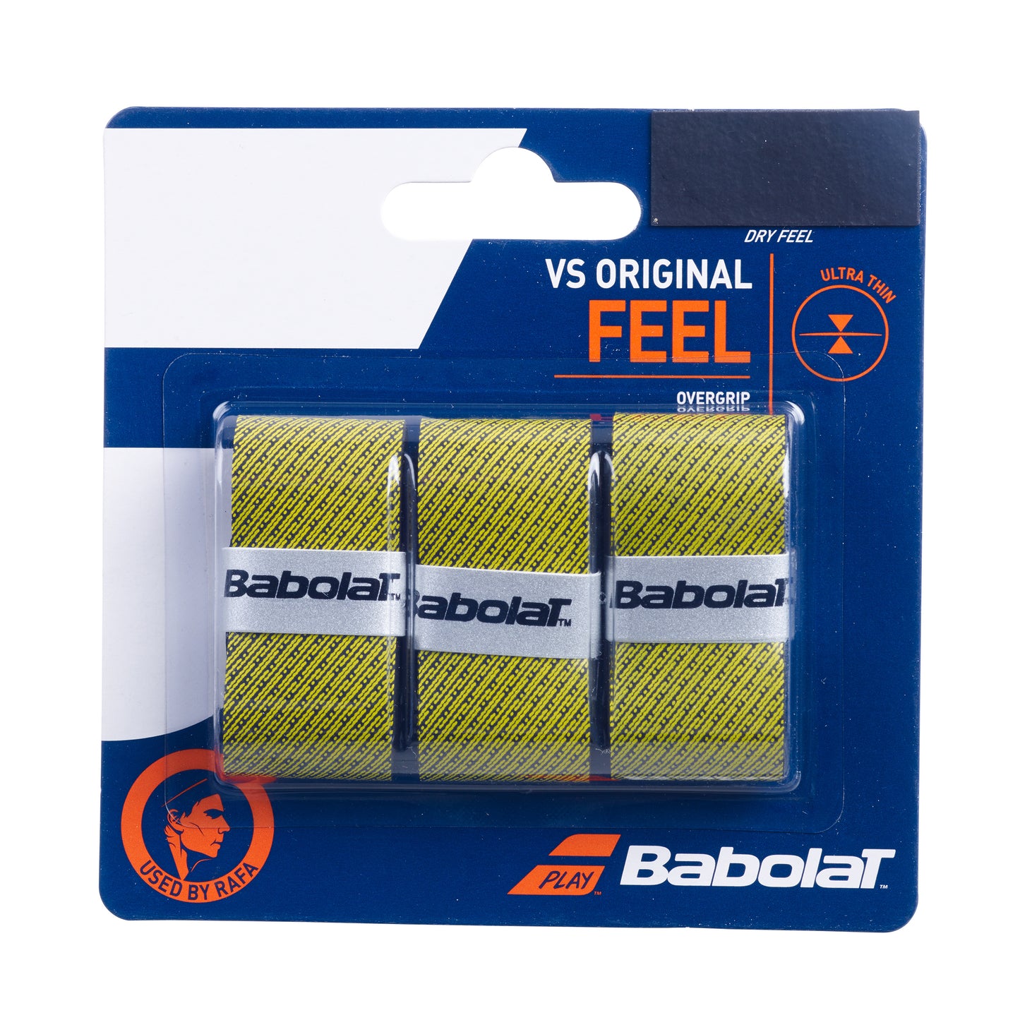 Babolat VS Grip Original Pack de 3 - amarillo
