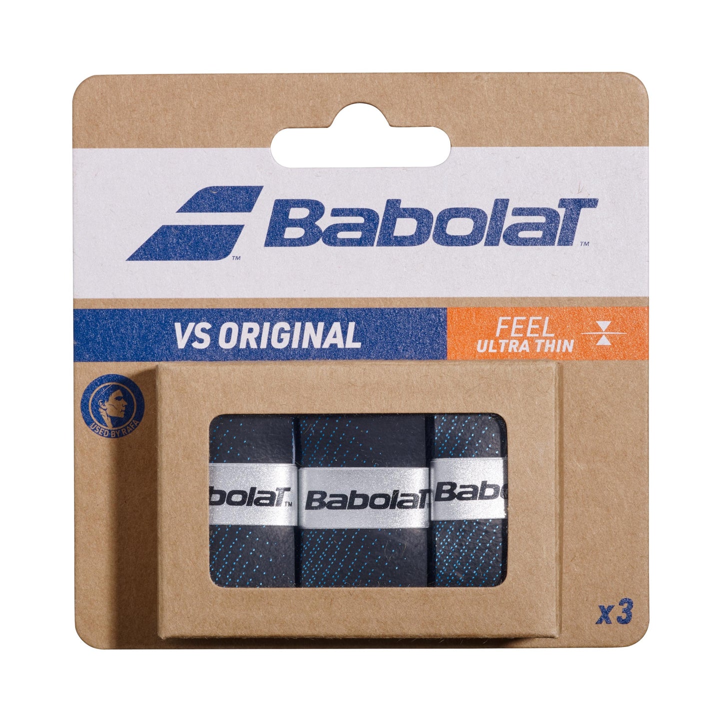 Babolat VS Grip Original Pack De 3-Azul