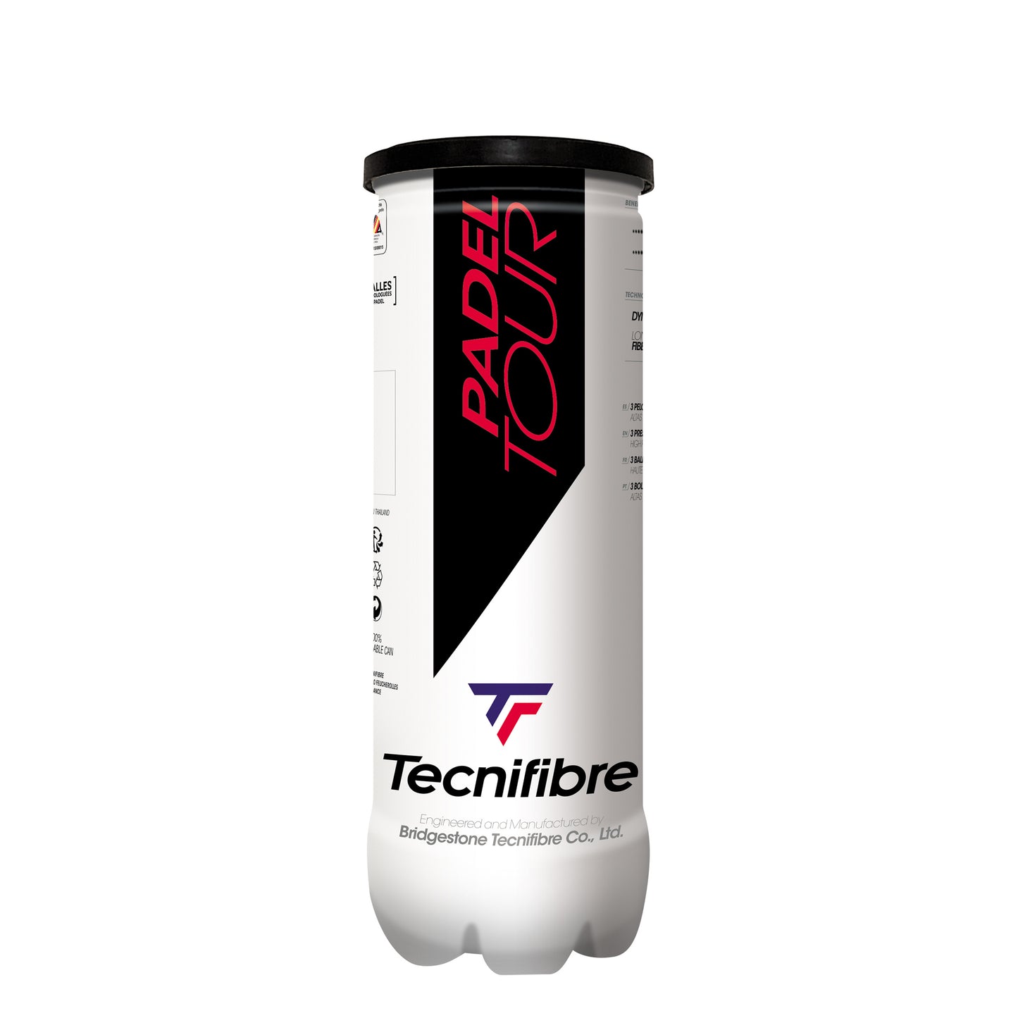 Tecnifibre Tour Bote de 3 pelotas