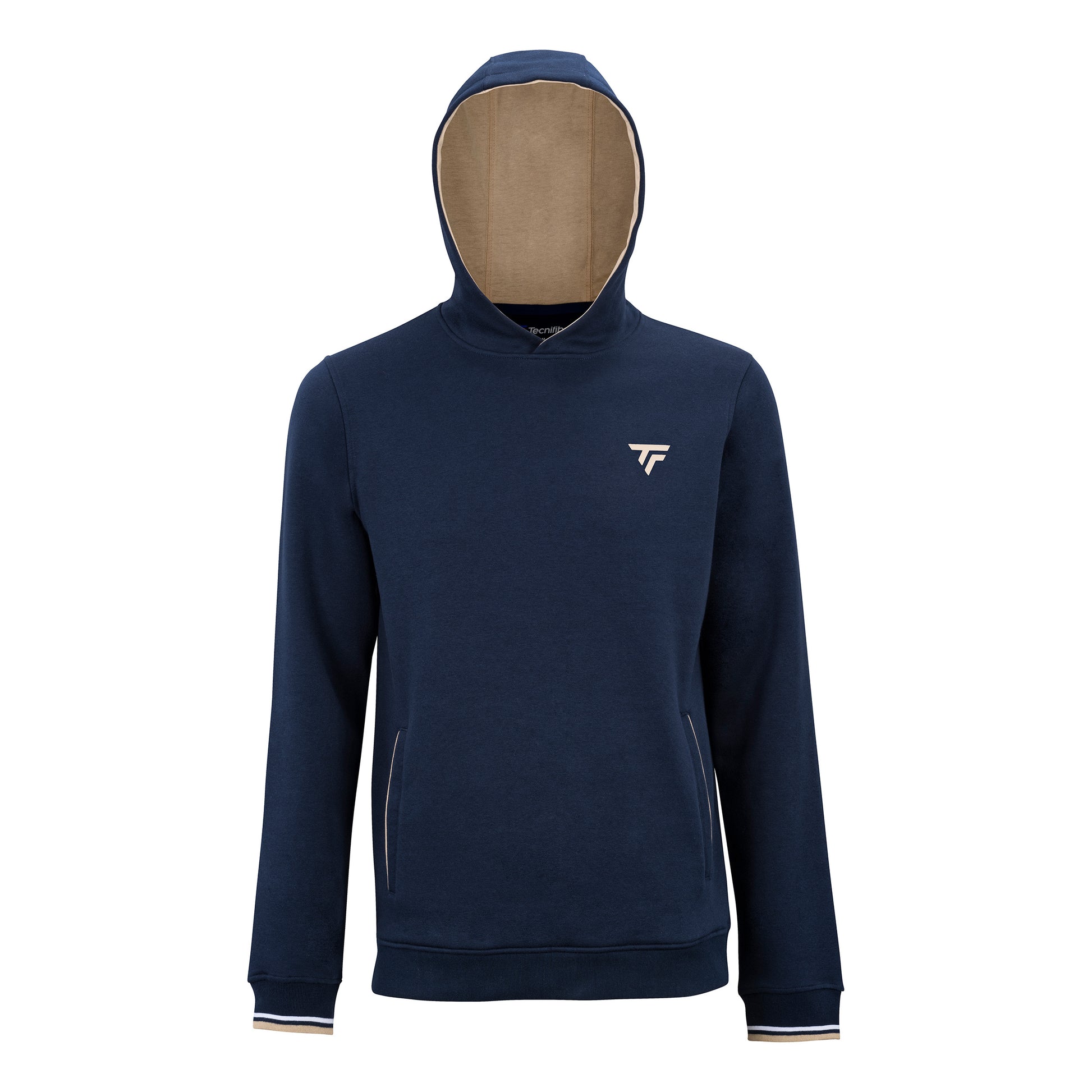 Tecnifibre Sudadera con capucha Unisex-azul oscuro