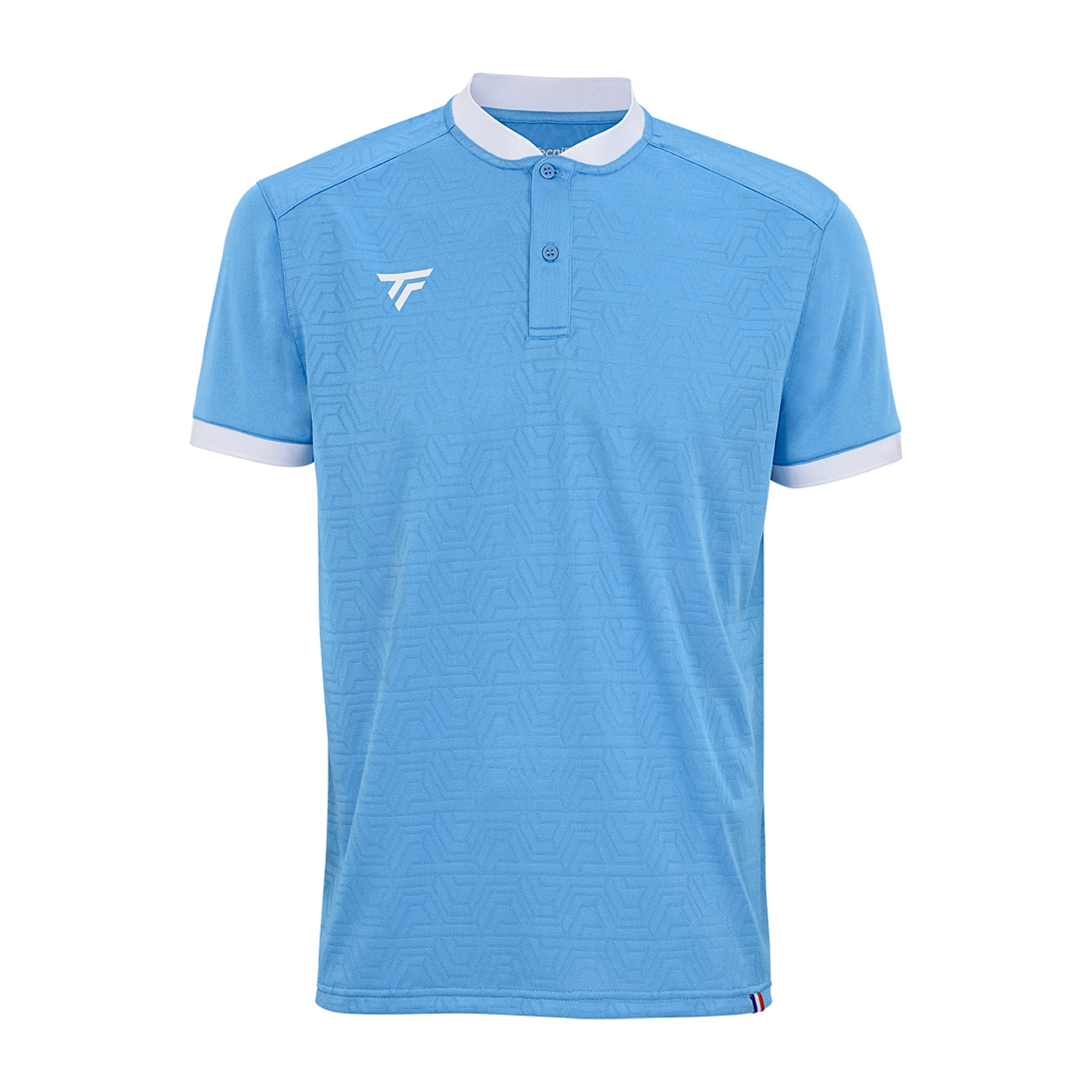 Tecnifibre Team Mesh Polo Hombres-Azul Claro
