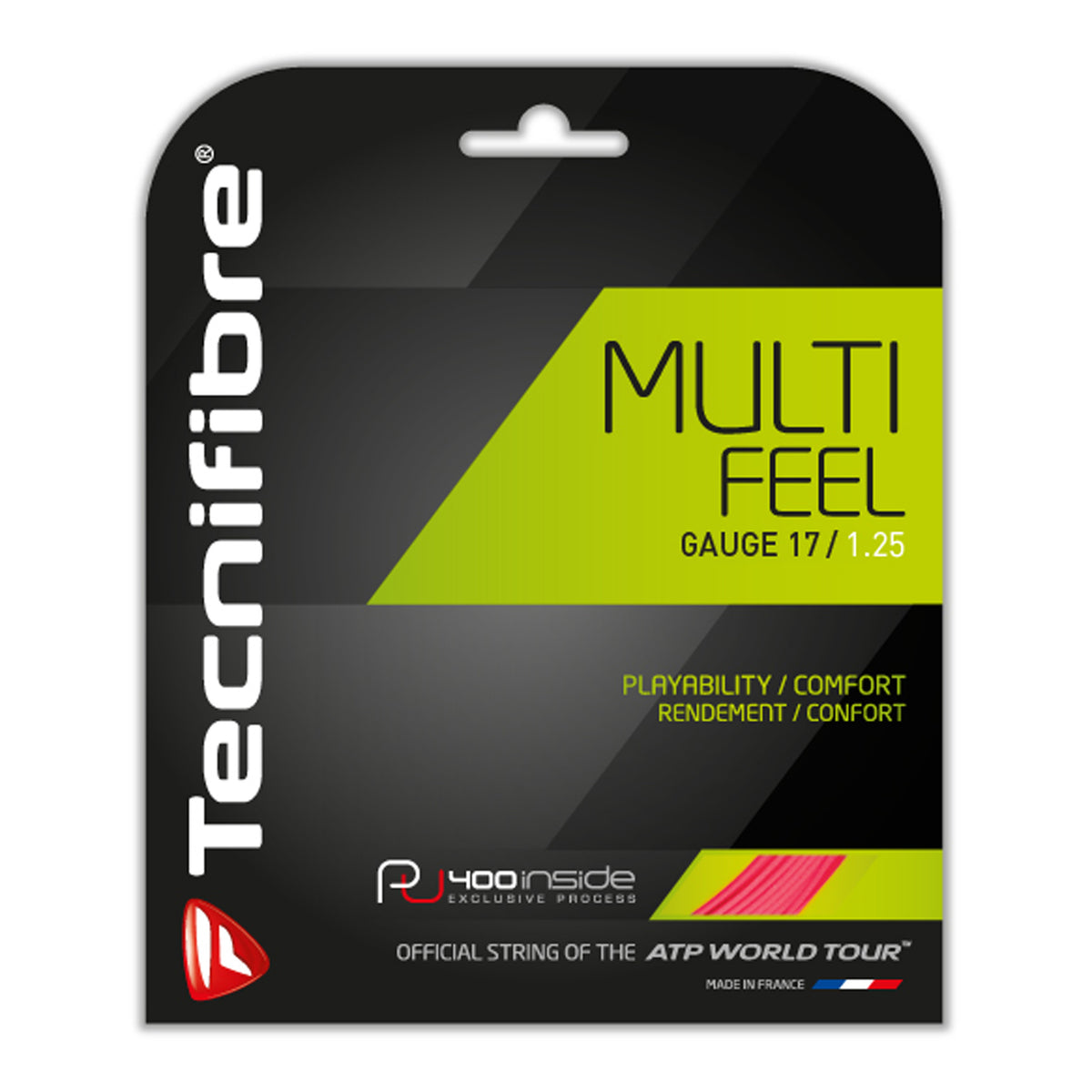Tecnifibre Multifeel Sets Individuales 12,2m - rosa neón
