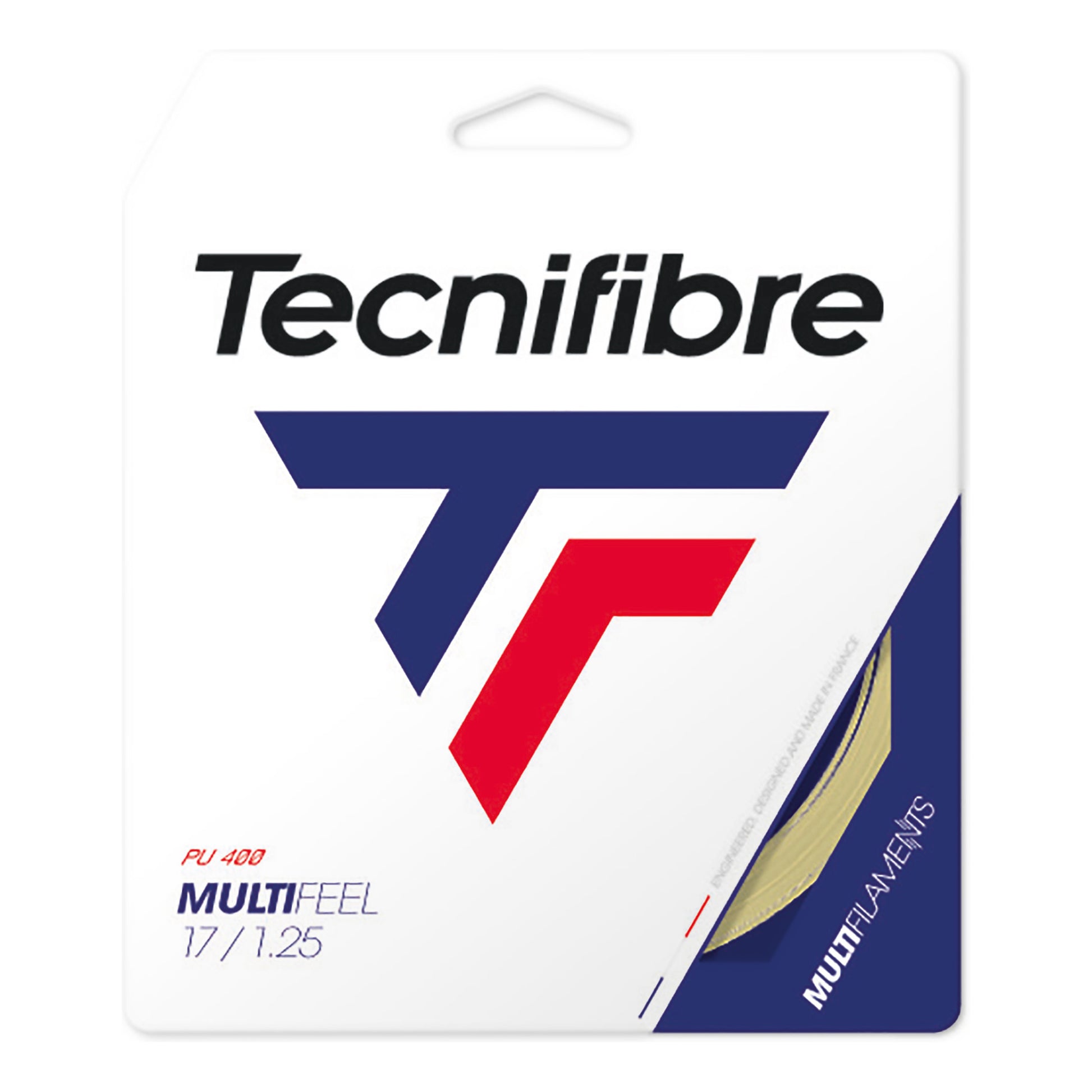Tecnifibre Multifeel 12m Sets Individuales-Colores Naturales