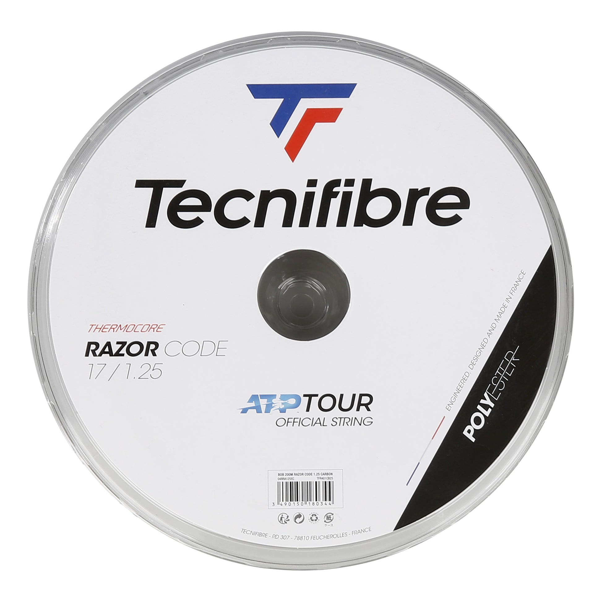 Tecnifibre Razor Code 200m Bobinas De Cordaje-Azul
