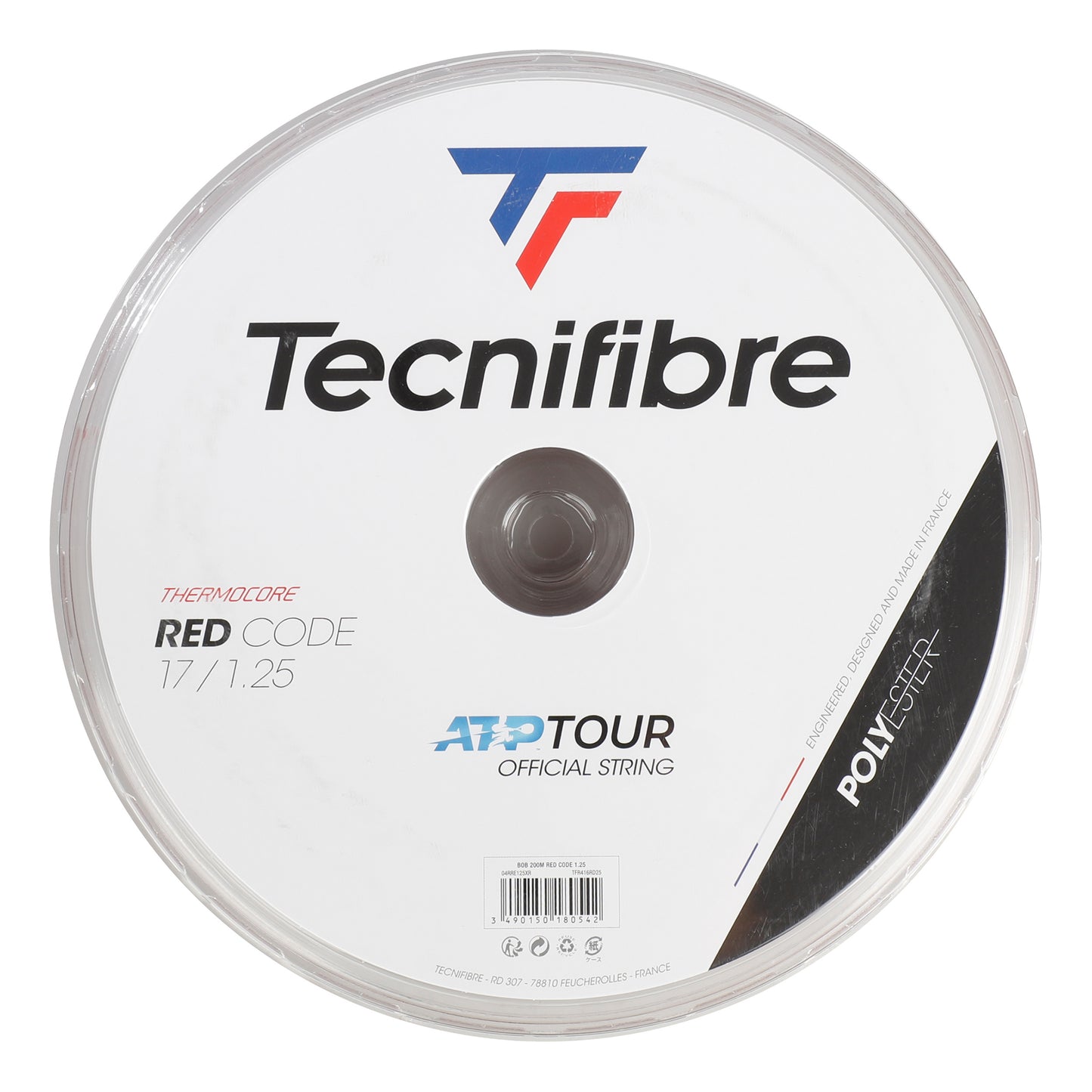 Tecnifibre Pro Redcode 200m Bobinas De Cordaje-Rojo