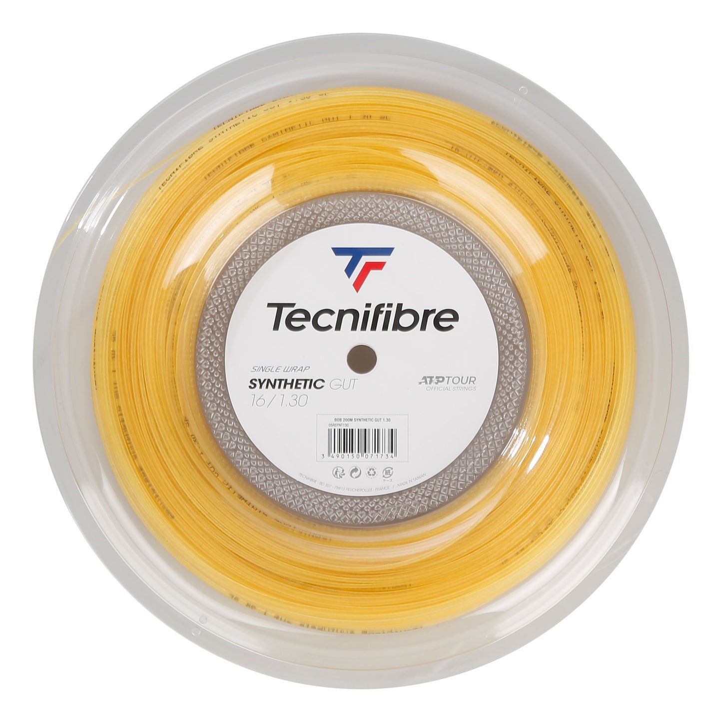 Tecnifibre Synthetic Gut 200m Bobinas De Cordaje-Amarillo