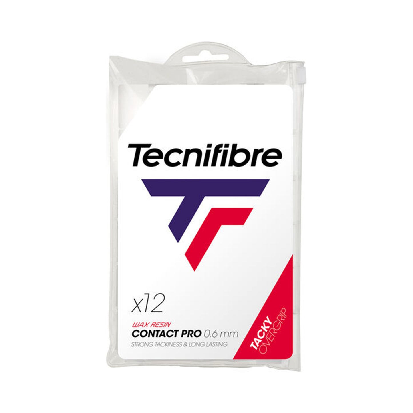 Tecnifibre Pro Contact Pack De 12-Blanco