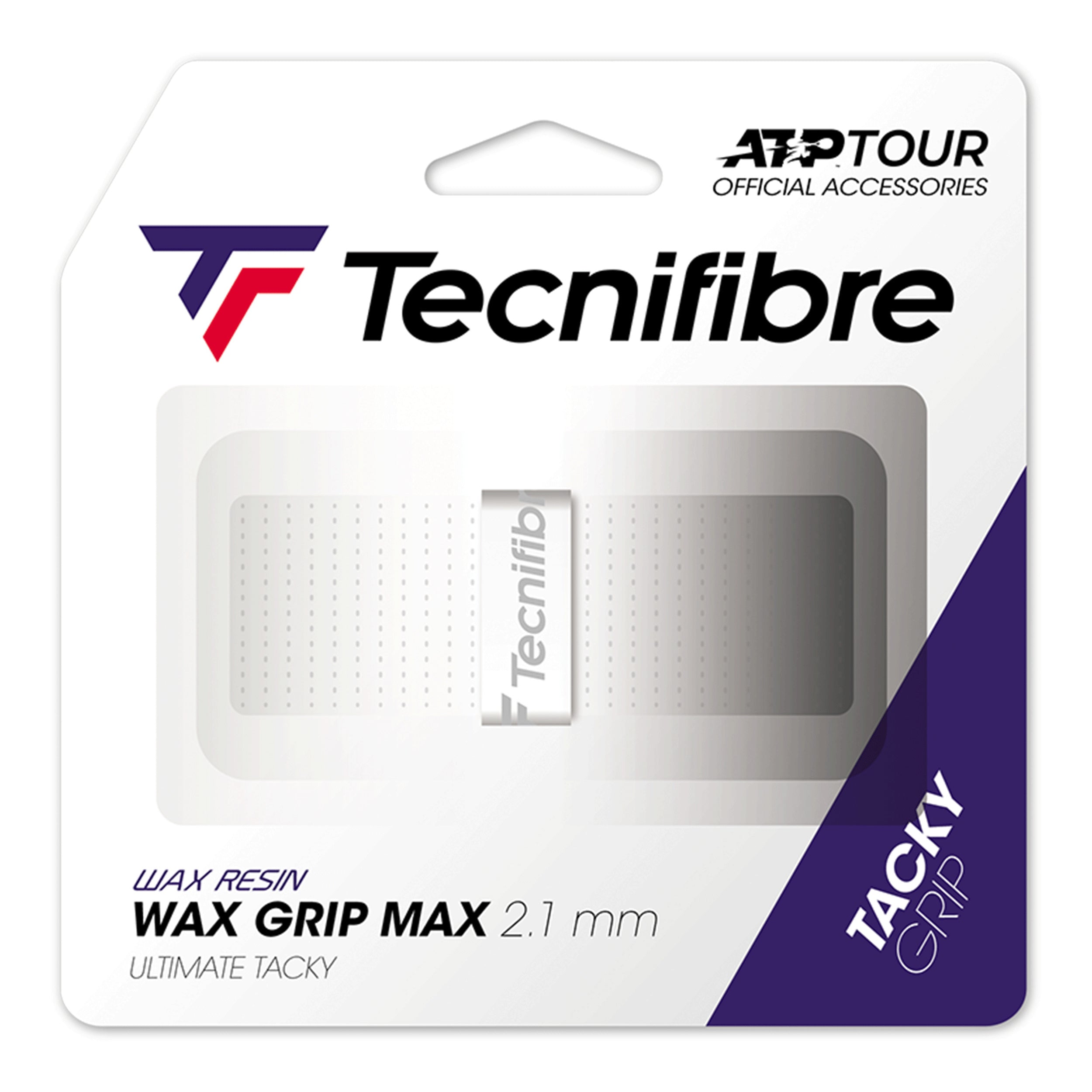 Tecnifibre Wax Max Grip Pack De 1-Blanco