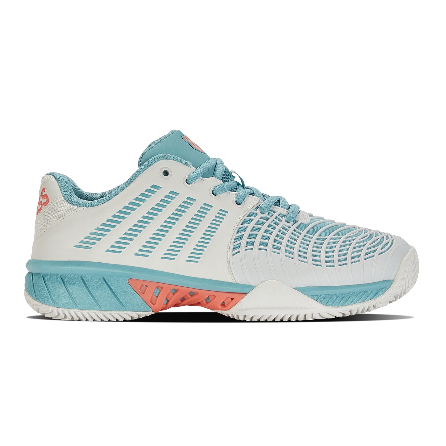 K-Swiss Express Light 3 Zapatilla tierra batida Mujeres - blanco, menta