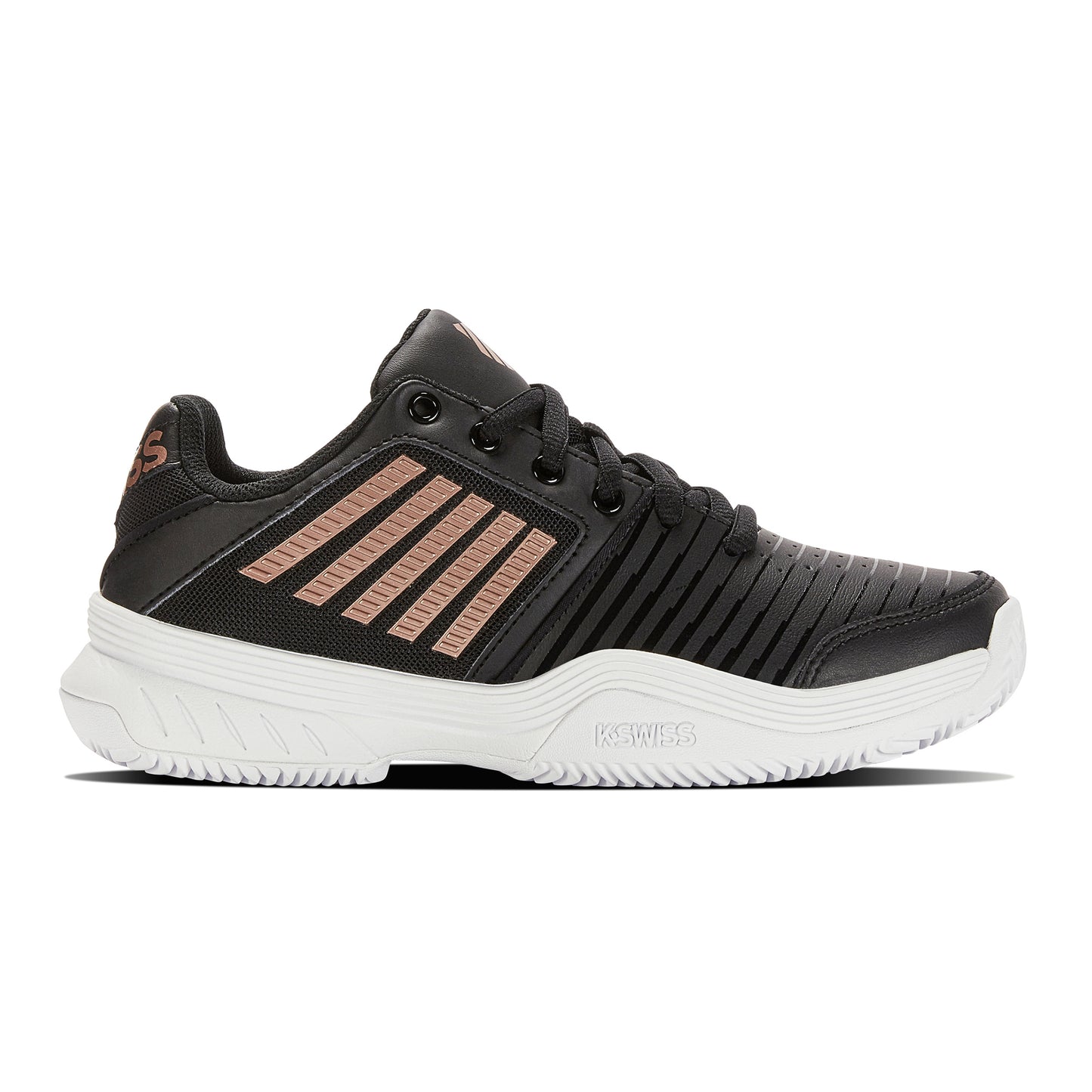 K-Swiss Court Express Zapatilla Tierra Batida Mujeres-Negro