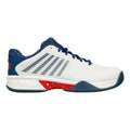 Hypercourt Express 2 Zapatilla todas las superficies Hombres - blanco, azul oscuro