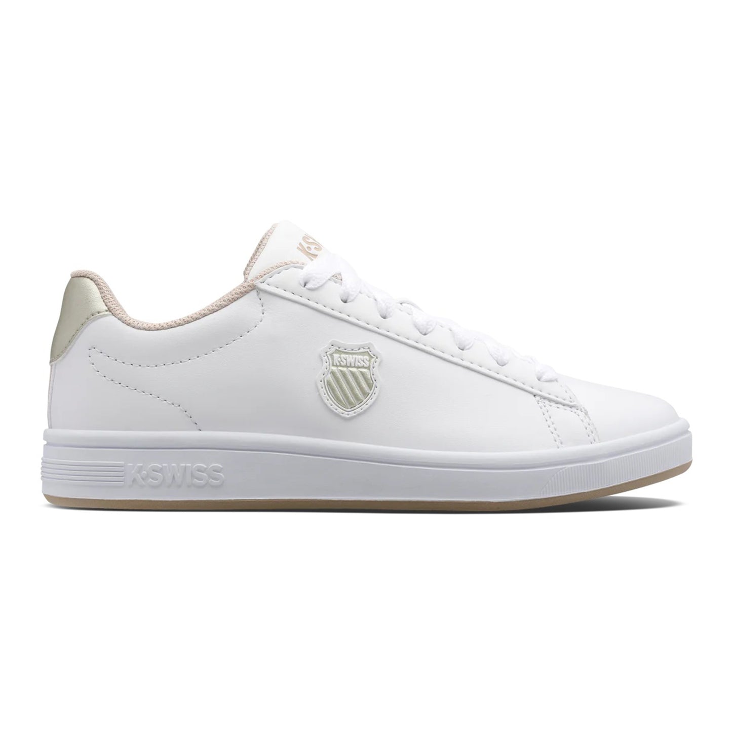 K-Swiss Court Shield Zapatilla de ocio Mujeres - blanco, plateado