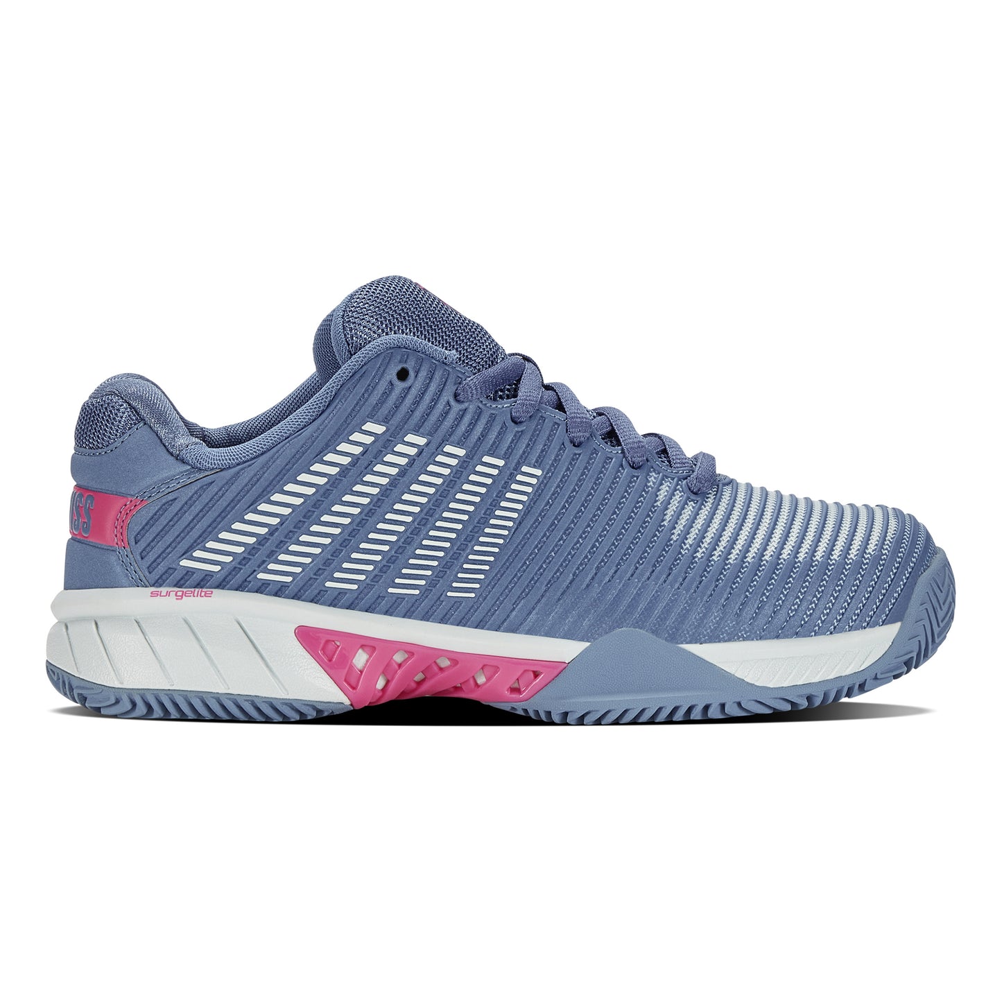 K-Swiss Hypercourt Express 2 Zapatilla tierra batida Edición especial Mujeres - morado, azul-gris