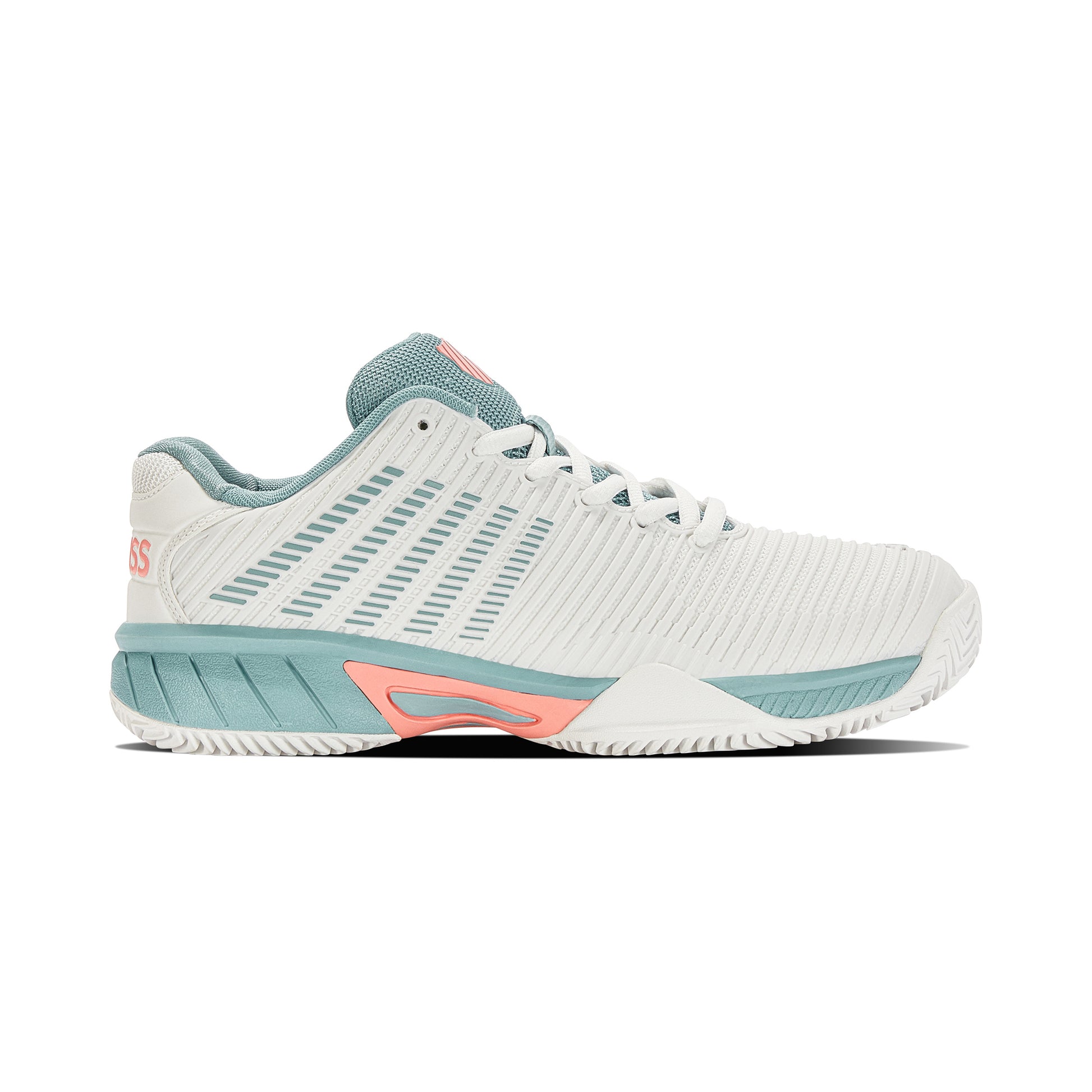 K-Swiss Hypercourt Express 2 Zapatilla tierra batida Niños - blanco, turquesa