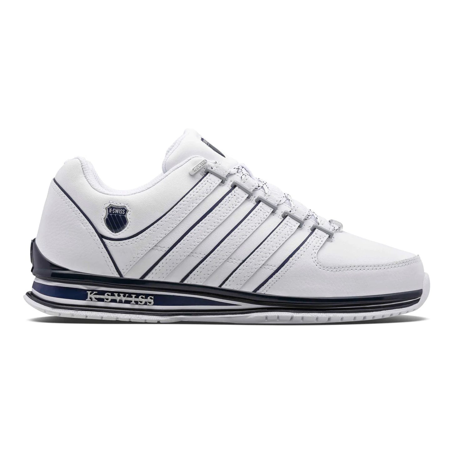 K-Swiss Rinzler Zapatilla de ocio Hombres - blanco, gris oscuro