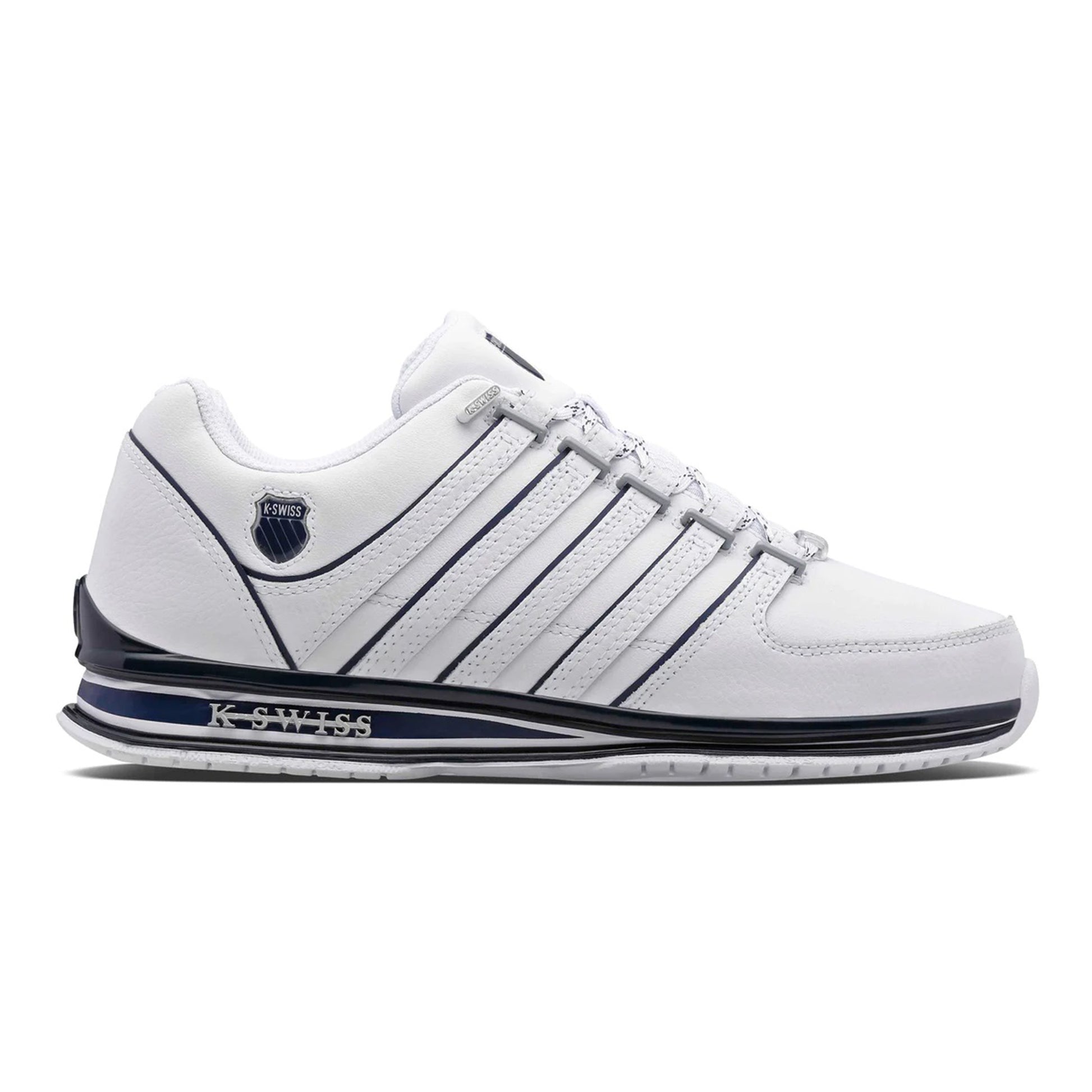 K-Swiss Rinzler Zapatilla de ocio Hombres - blanco, gris oscuro