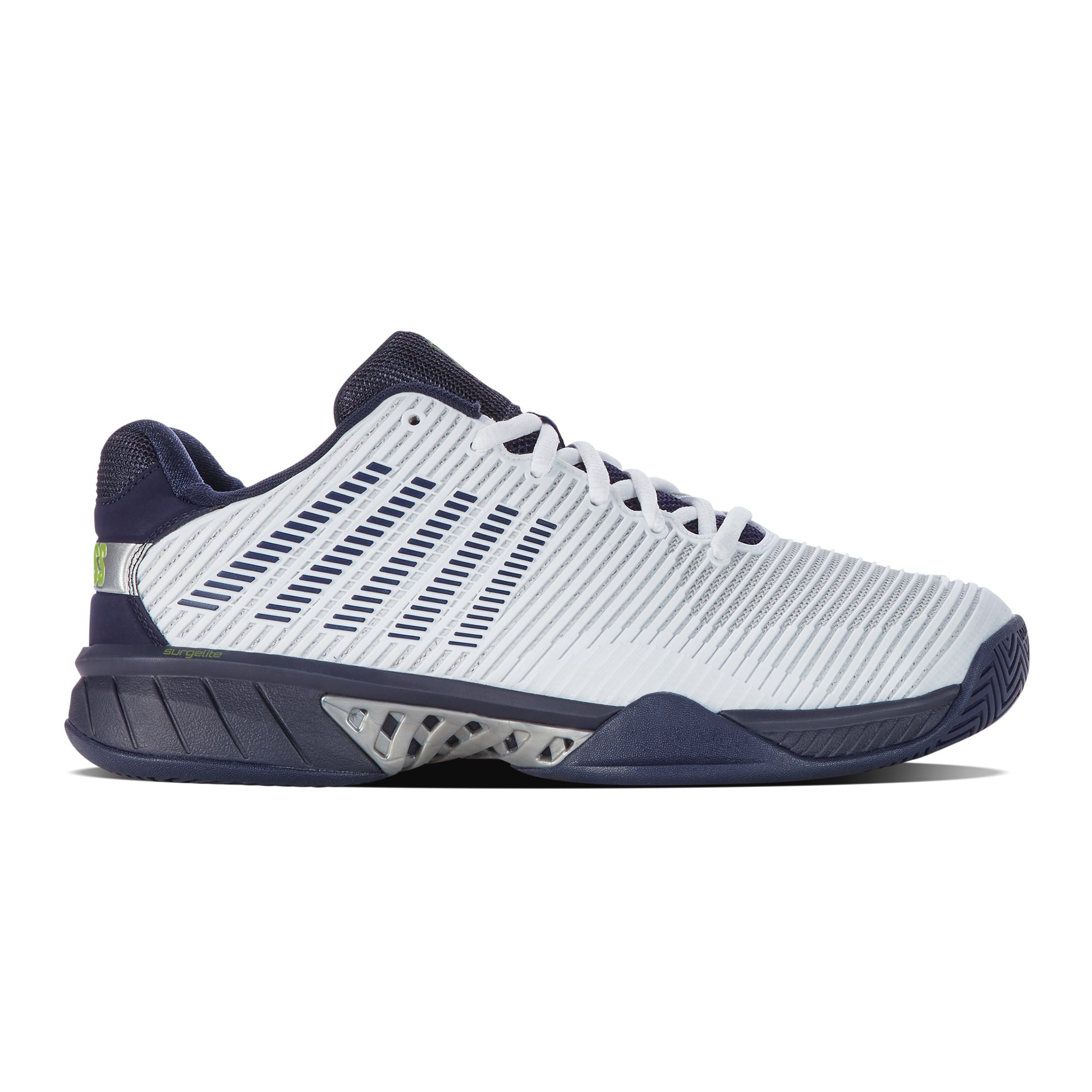 K-Swiss Hypercourt Express 2 Zapatilla todas las superficies Hombres - blanco, gris oscuro