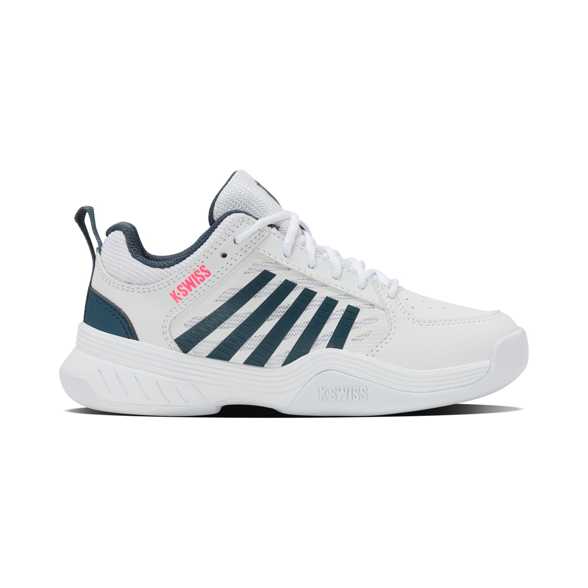 K-Swiss Court Express 2 Zapatilla para pista cubierta Niños - blanco, color petróleo