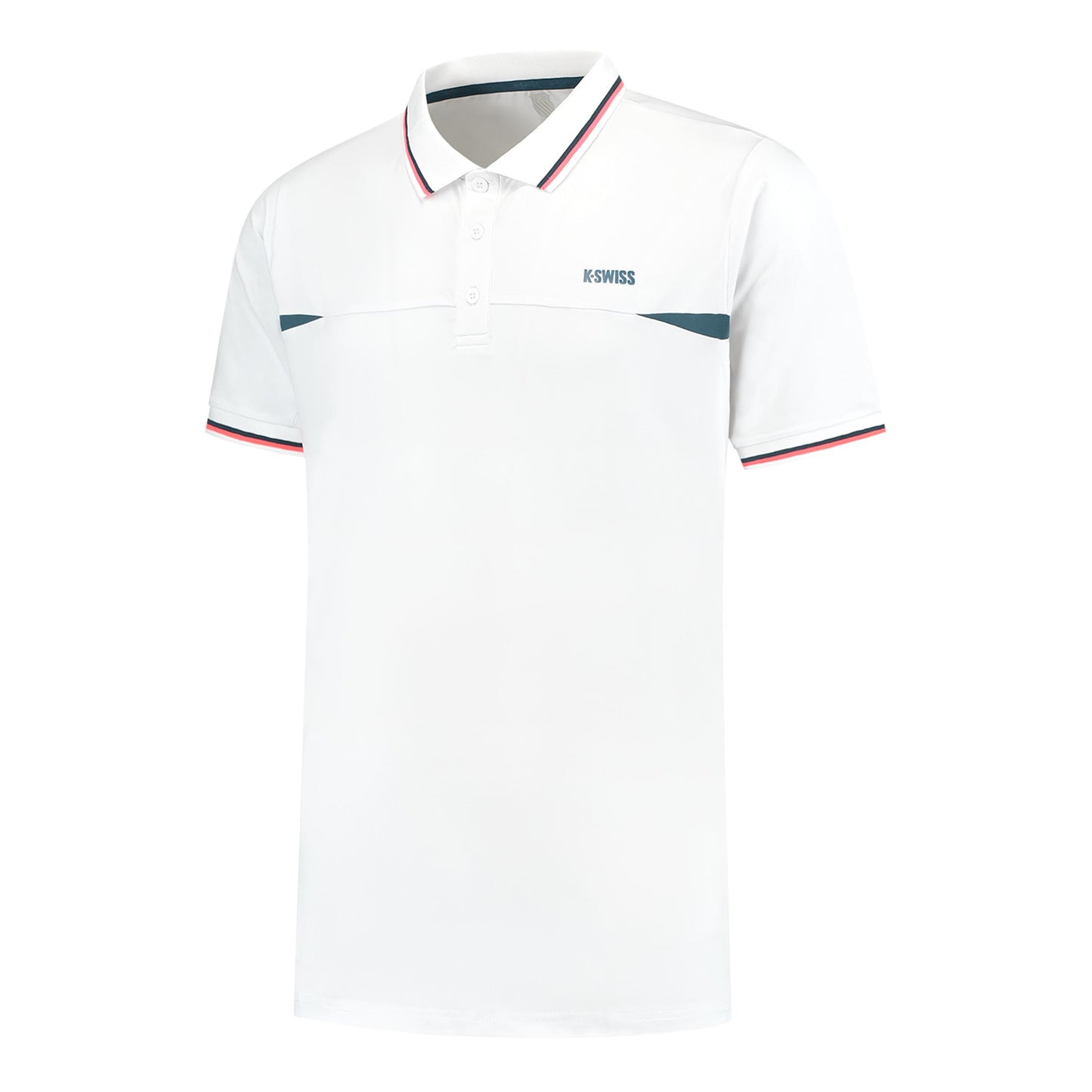 K-Swiss Hypercourt Polo Hombres-Blanco