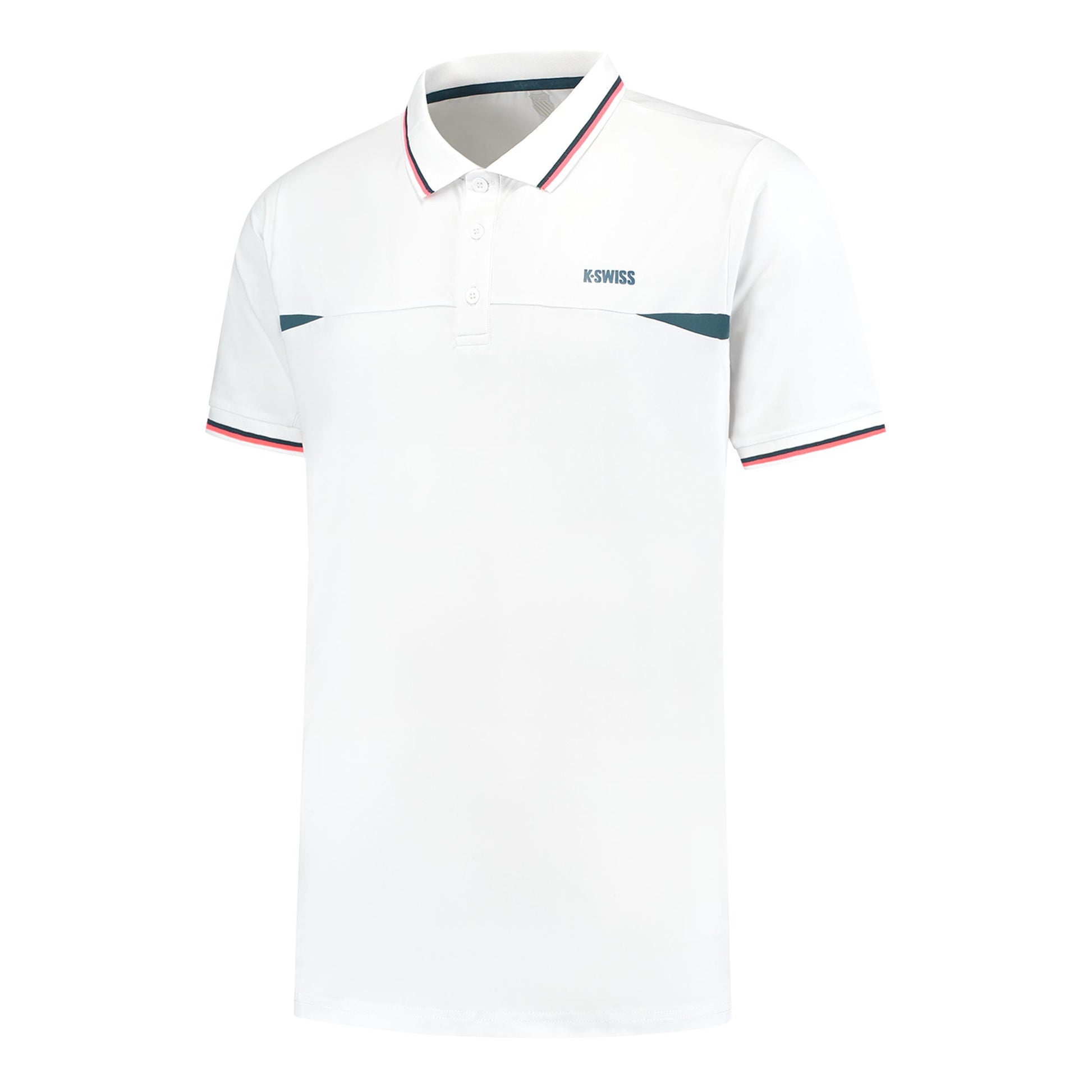 K-Swiss Hypercourt Polo Hombres-Blanco
