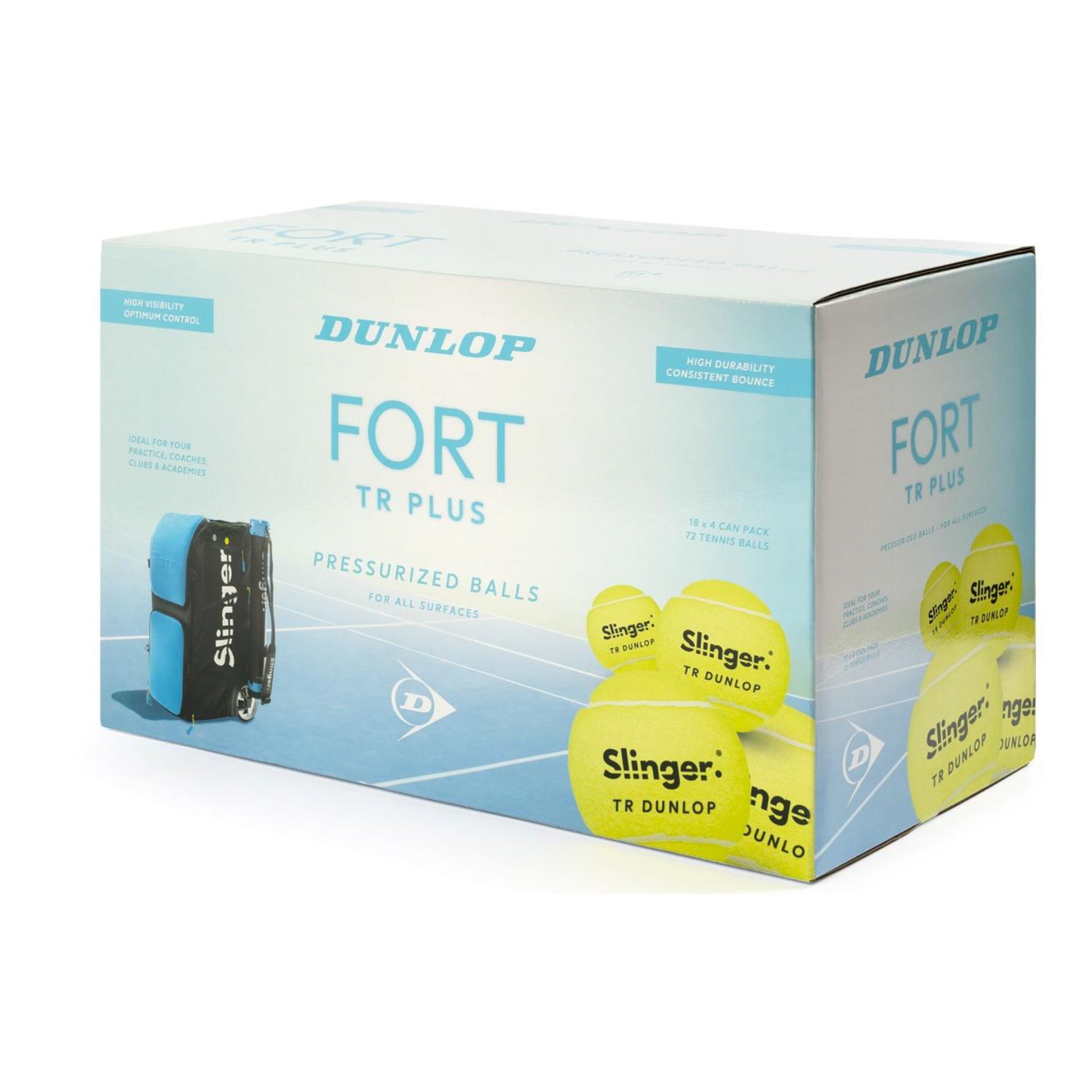 Dunlop Fort TR Plus Slinger Caja De 72
