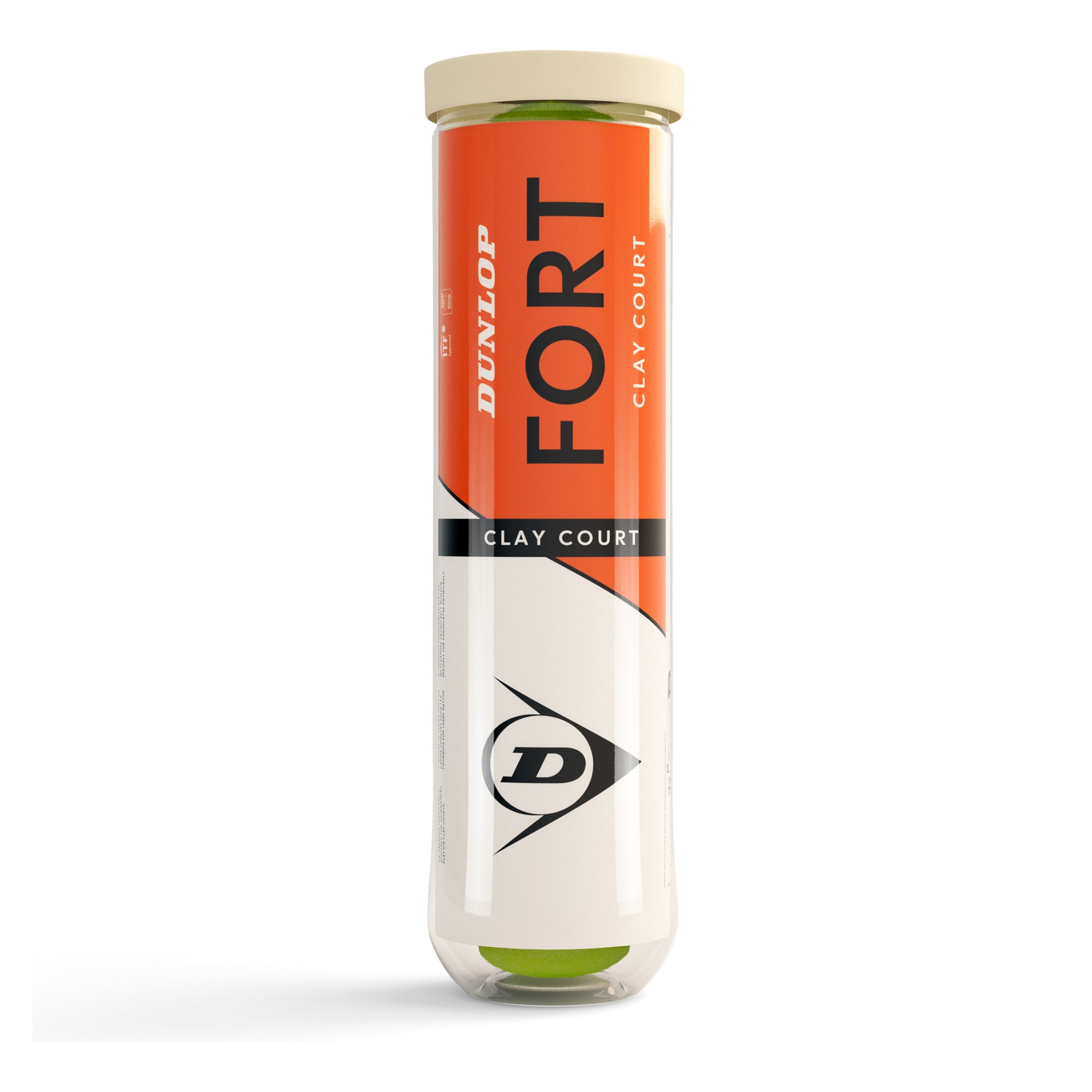 Dunlop Fort Clay Court Bote De 4 Pelotas