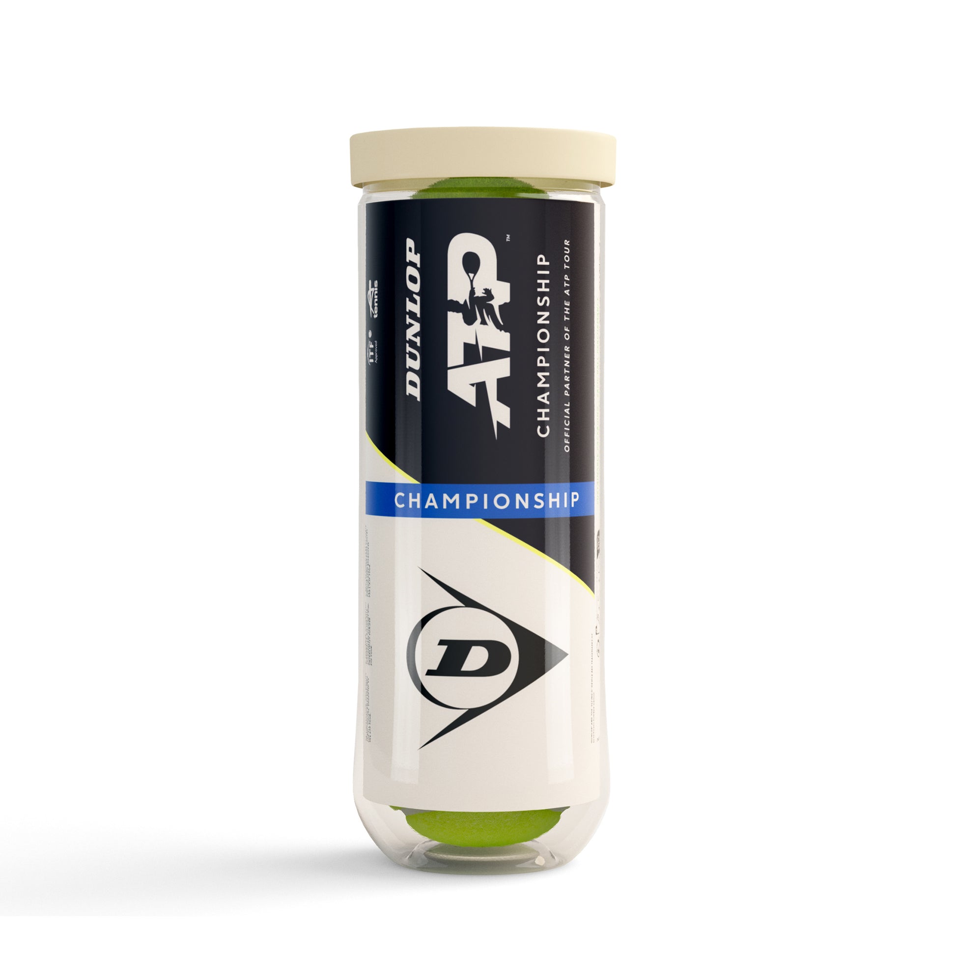 Dunlop ATP Championship Bote de 3 pelotas