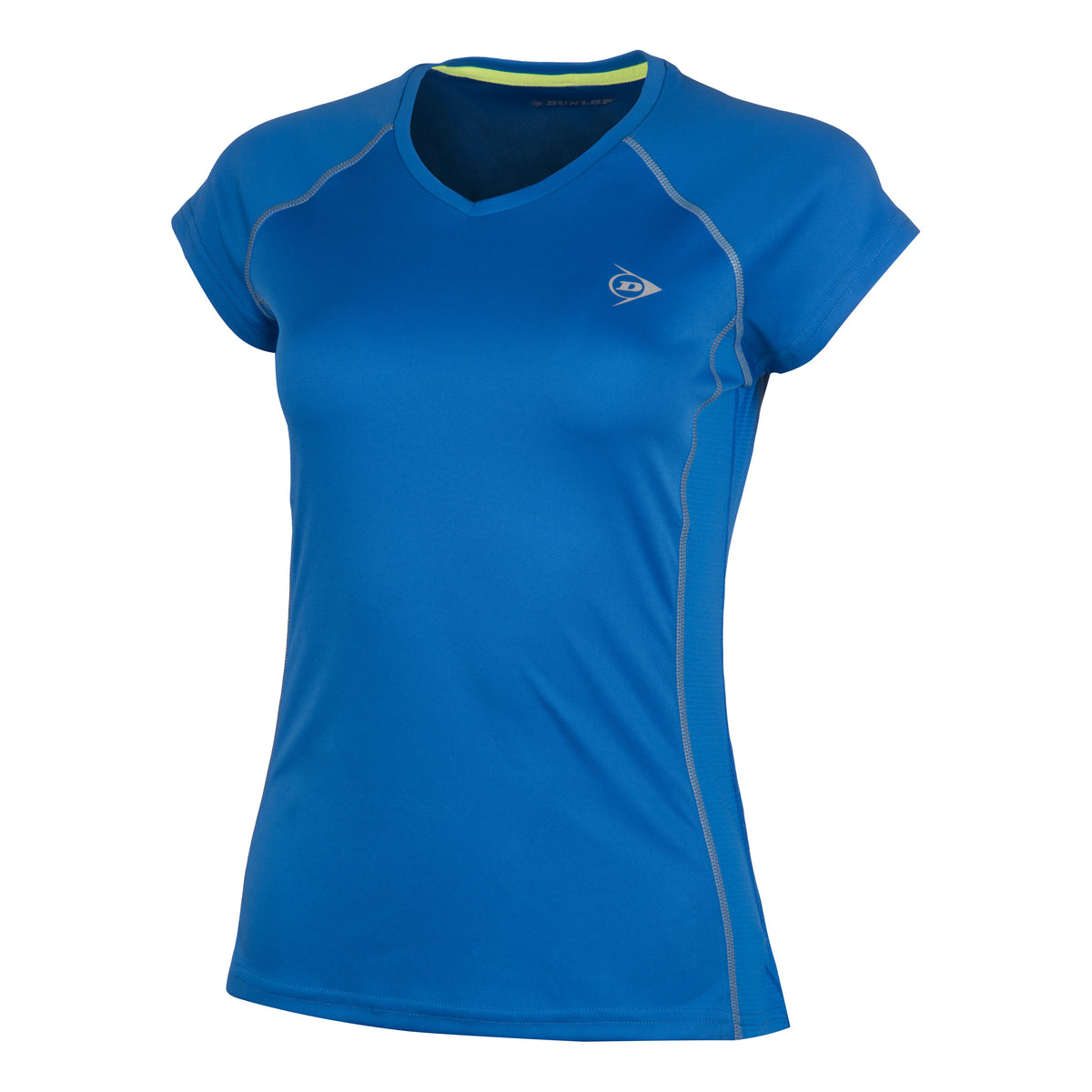 Dunlop Crew Camiseta de manga corta Chicas - azul, plateado