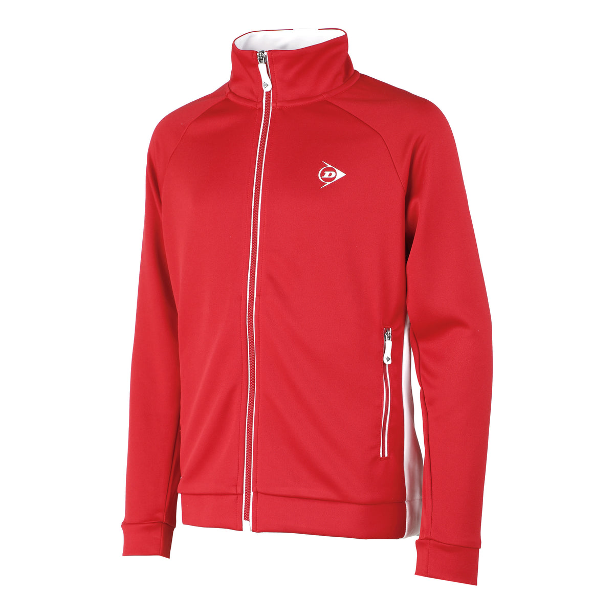 Dunlop Club Line Knitted Chaqueta de entrenamiento Chicos - rojo,