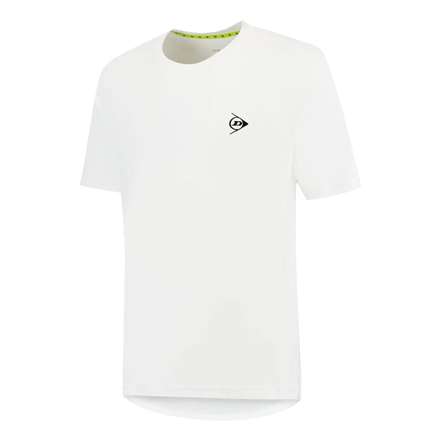 Dunlop Club Crew Camiseta De Manga Corta Hombres-Blanco