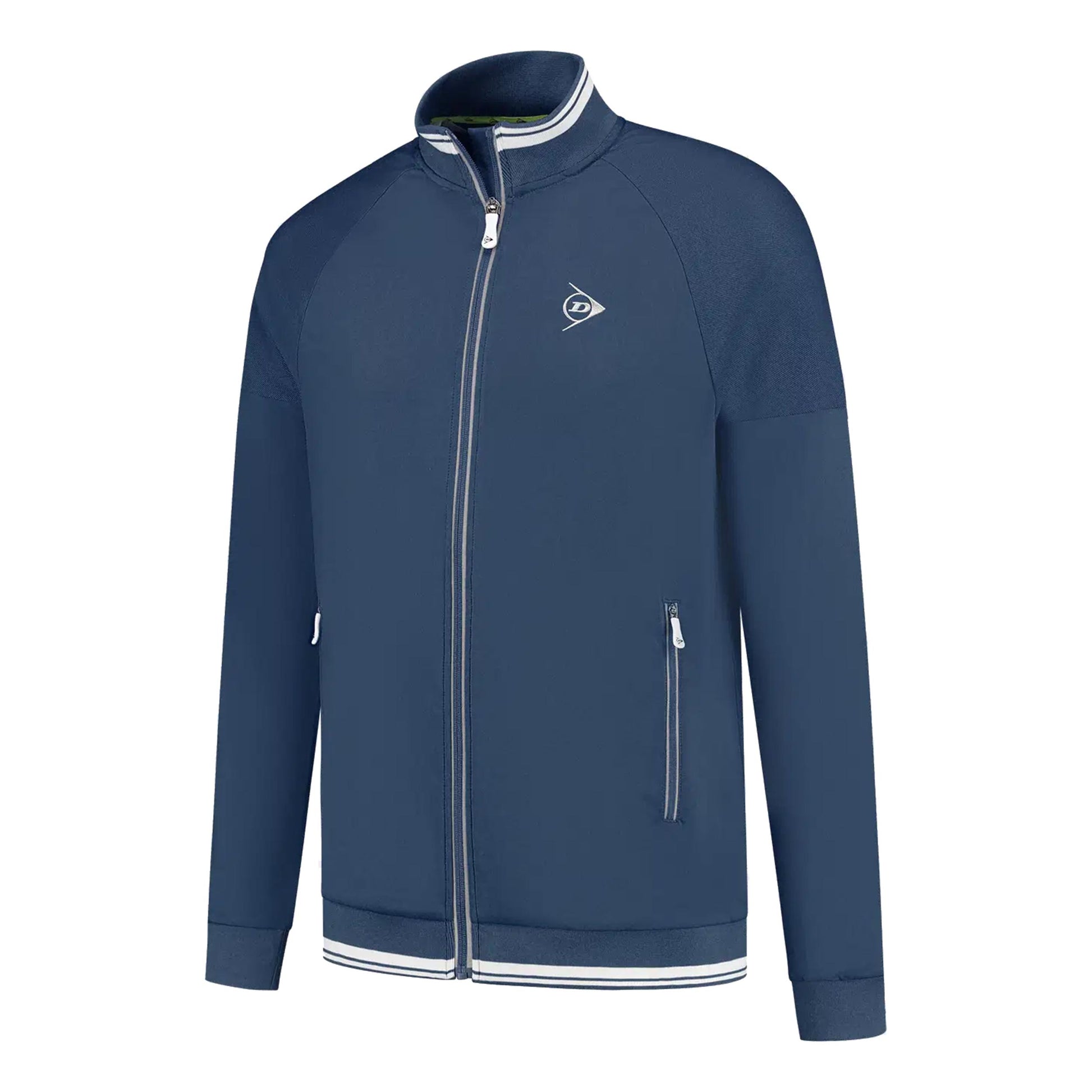Dunlop Club Knitted Chaqueta De Entrenamiento Hombres-Azul Oscuro