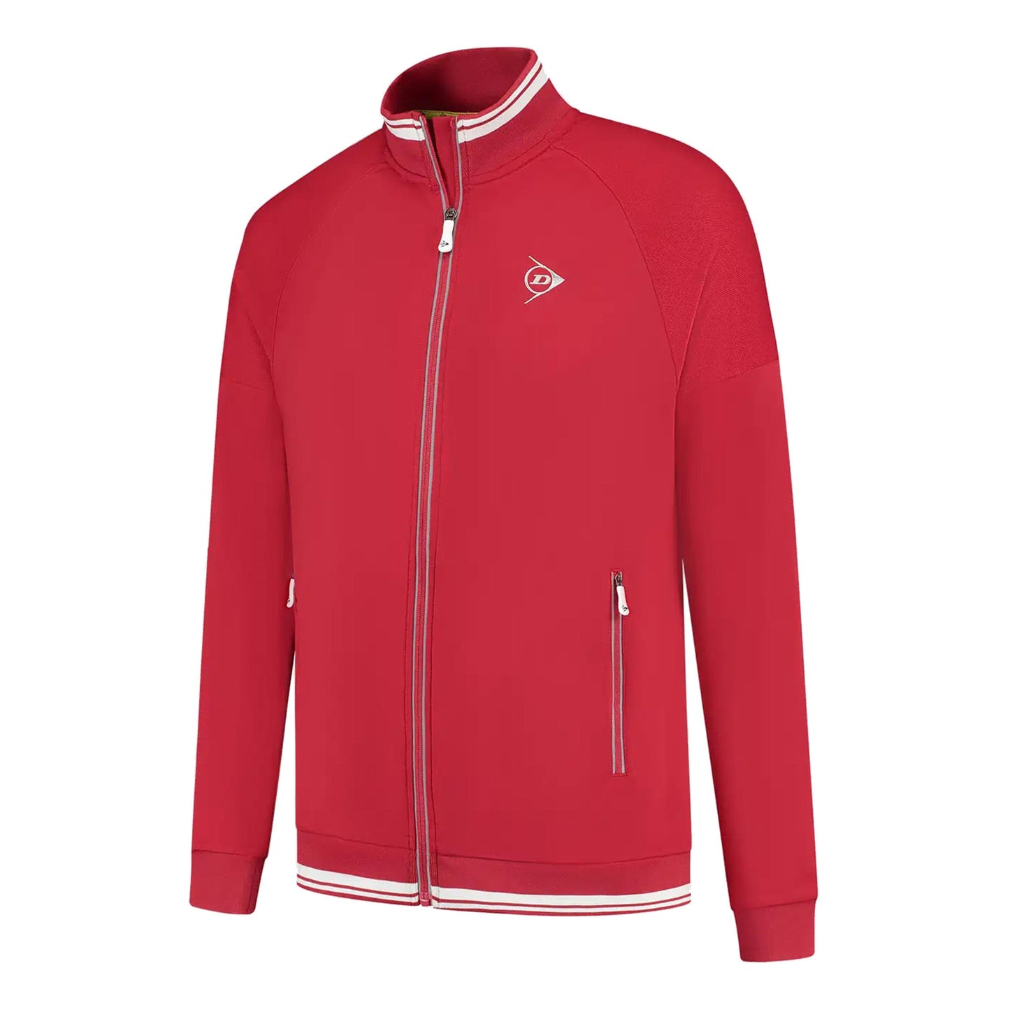Dunlop Club Knitted Chaqueta De Entrenamiento Hombres-Rojo