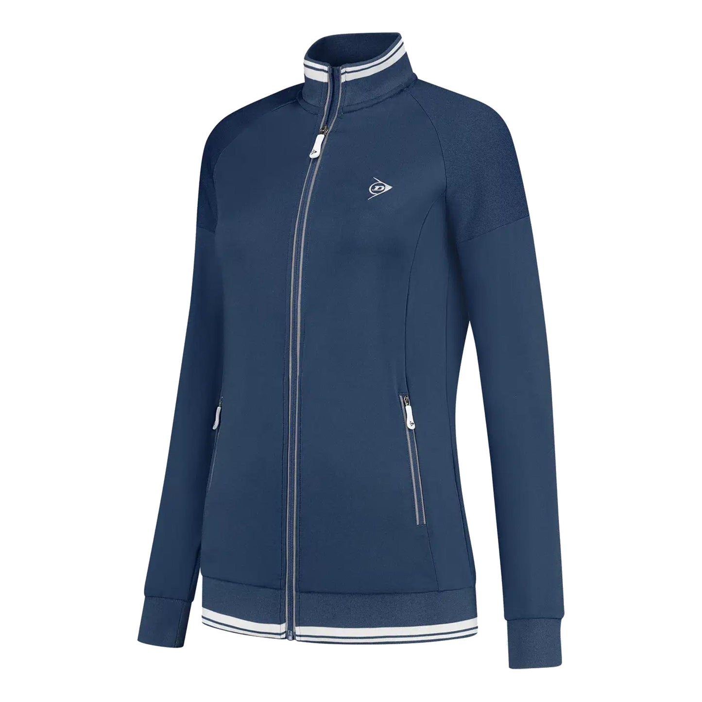 Dunlop Club Knitted Chaqueta De Entrenamiento Mujeres-Azul Oscuro