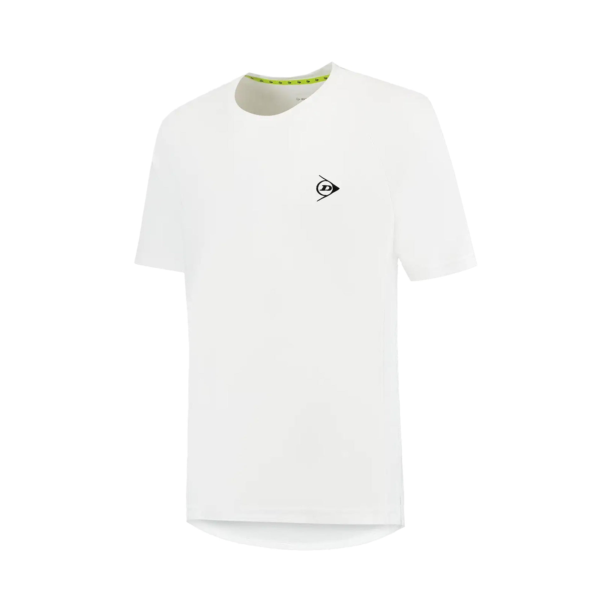 Dunlop Club Crew Camiseta De Manga Corta Chicos-Blanco