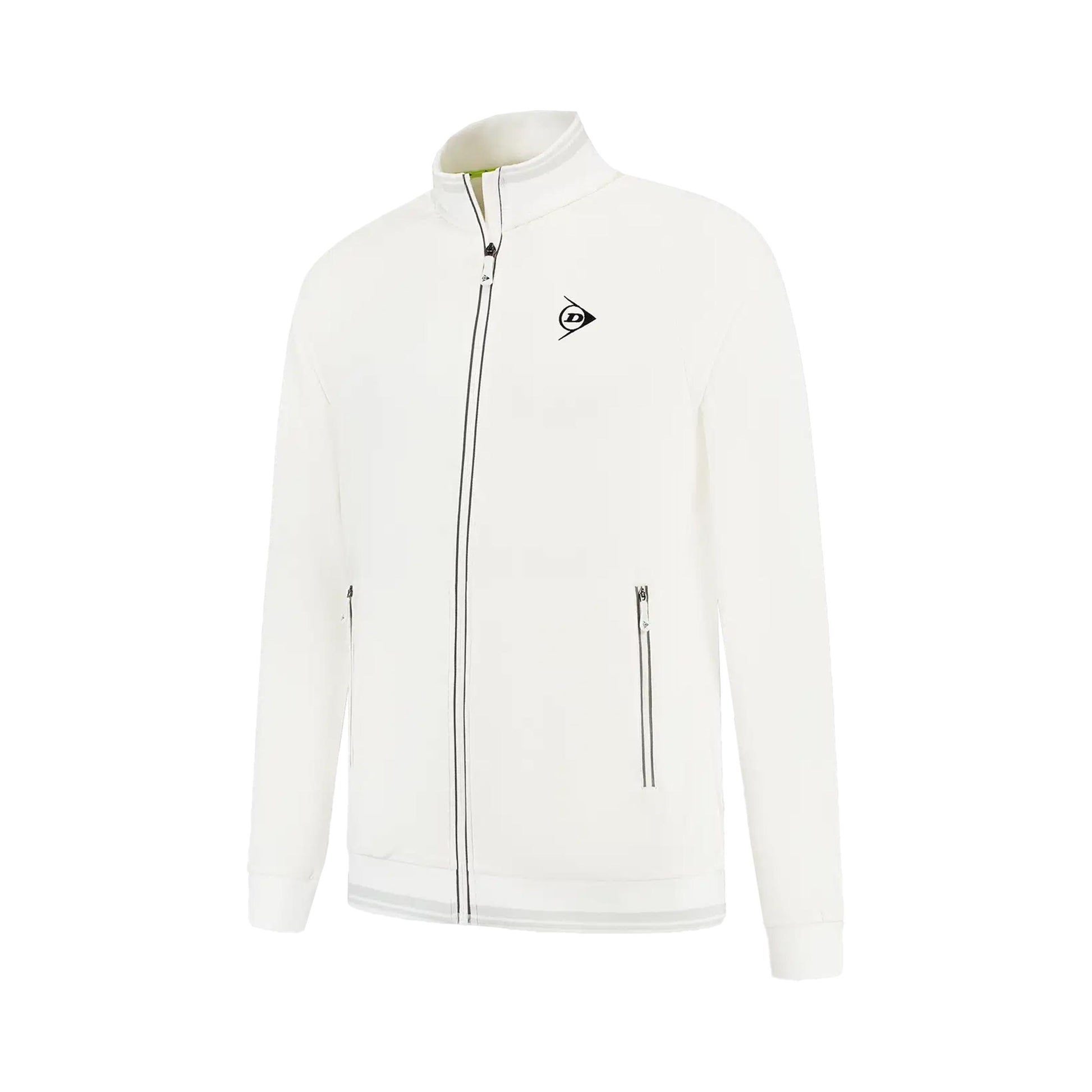 Dunlop Club Knitted Chaqueta De Entrenamiento Chicos-Blanco