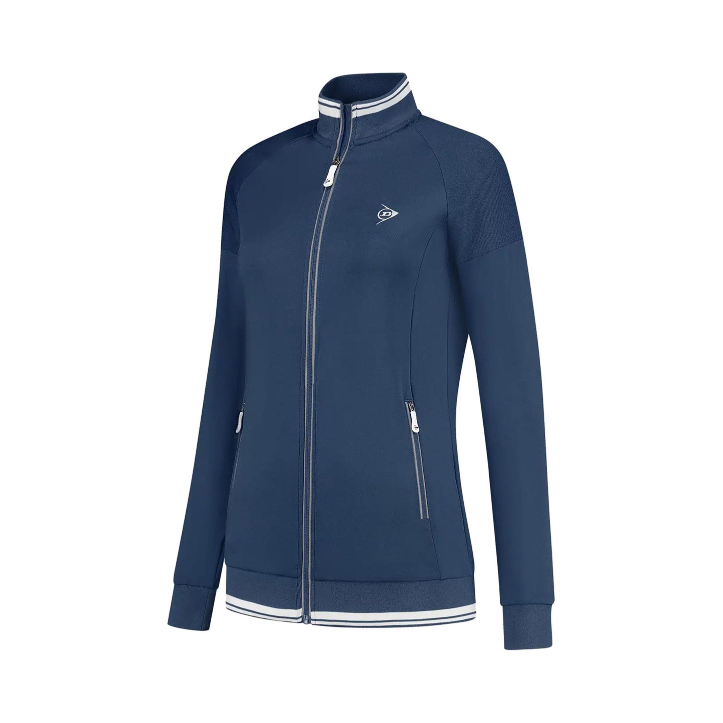 Dunlop Club Knitted Chaqueta De Entrenamiento Chicas-Azul Oscuro