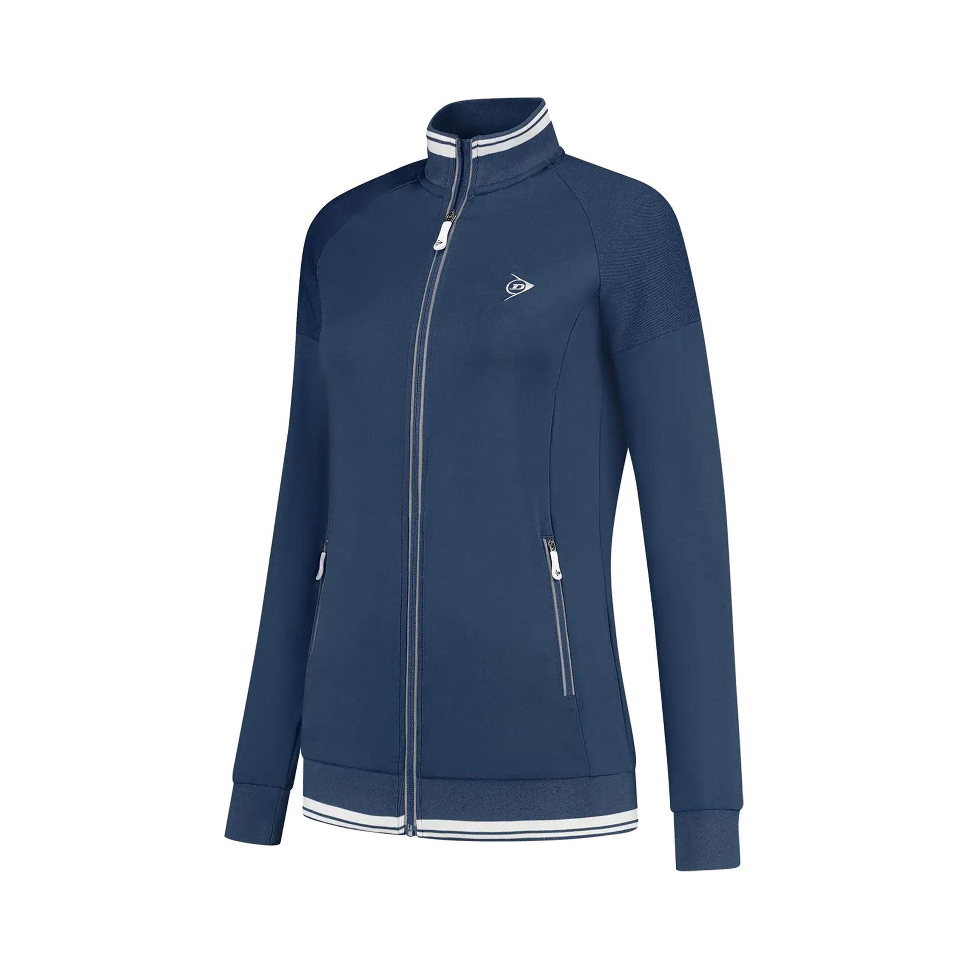 Dunlop Club Knitted Chaqueta De Entrenamiento Chicas-Azul Oscuro