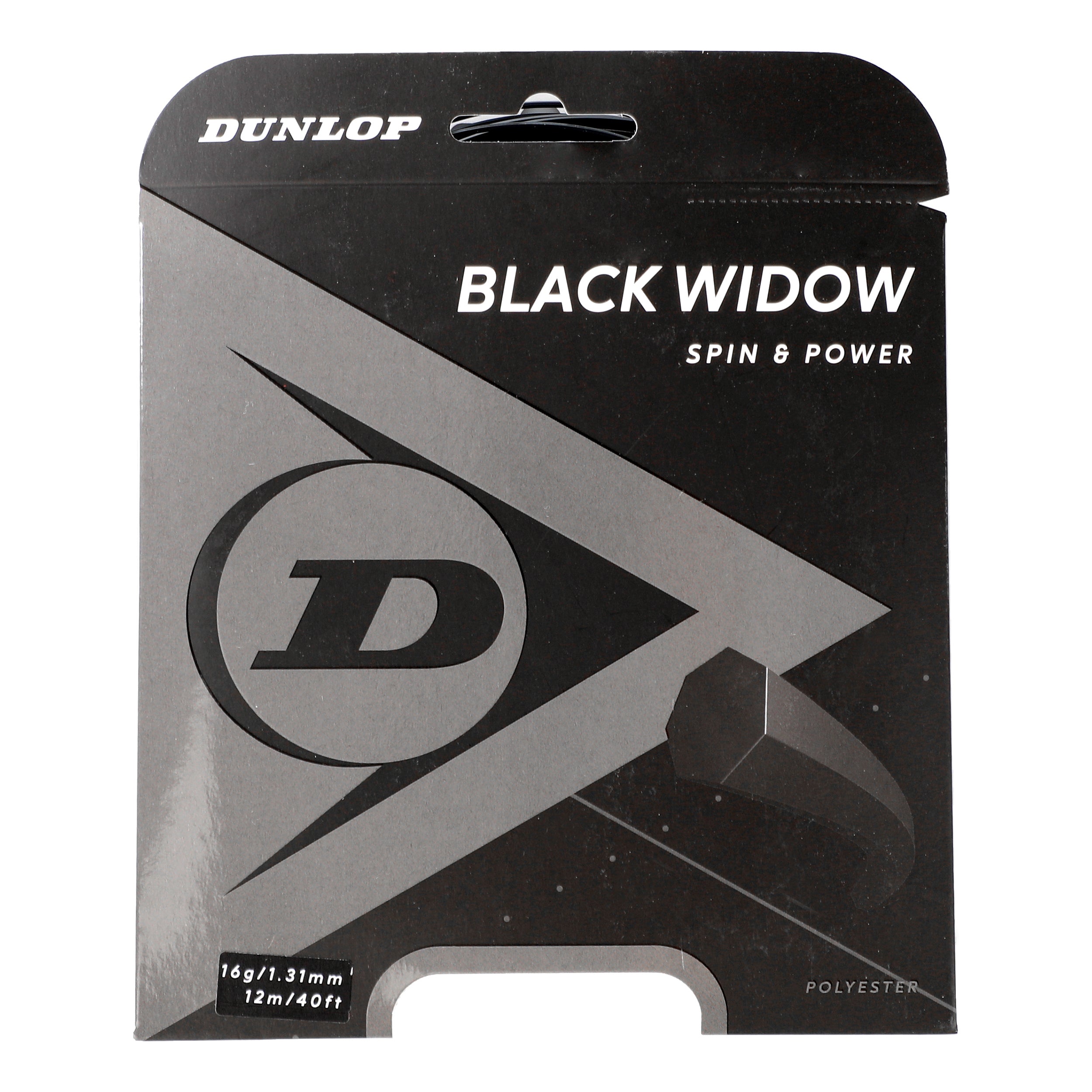 Dunlop Black Widow Sets Individuales 12m-Negro