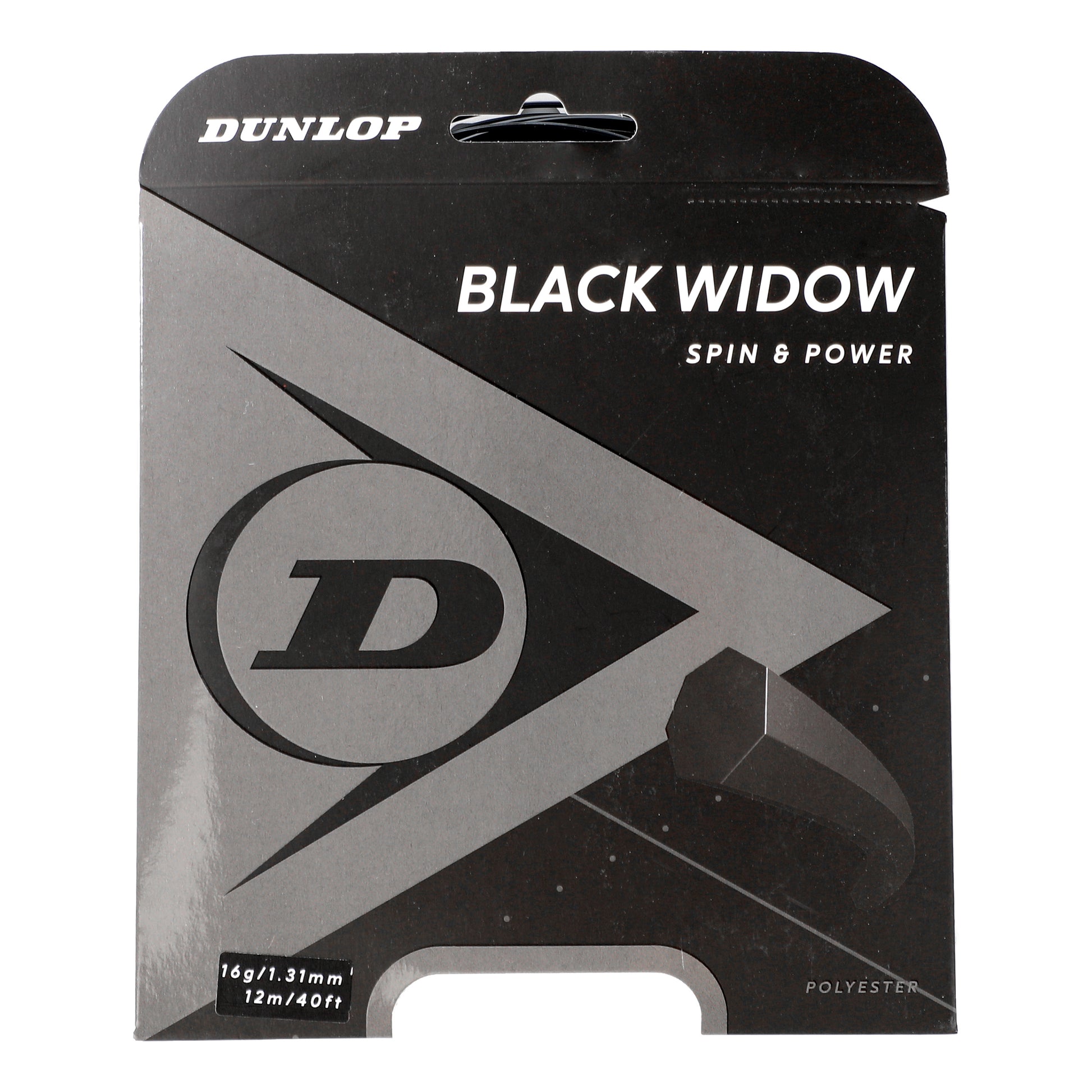 Dunlop Black Widow Sets Individuales 12m-Negro