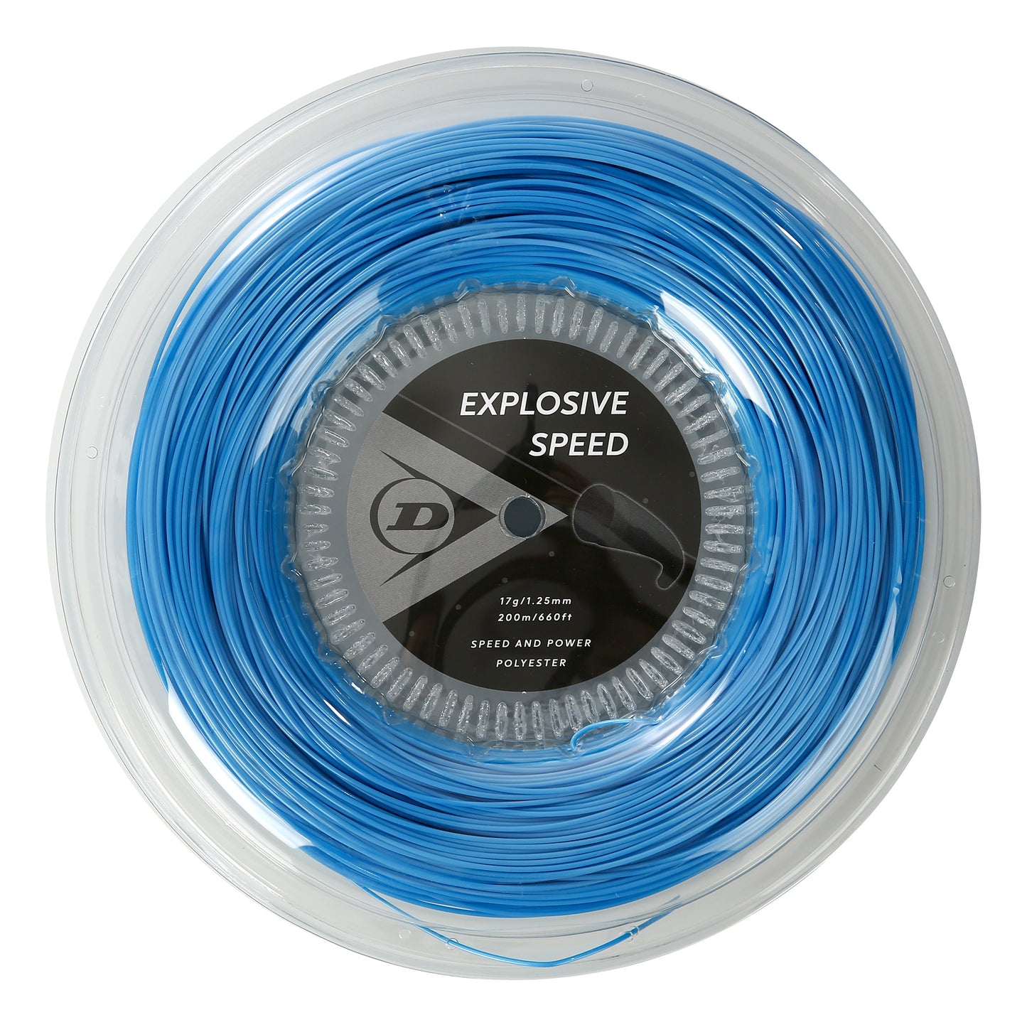 Dunlop Explosive Speed Bobinas De Cordaje 200m-Azul
