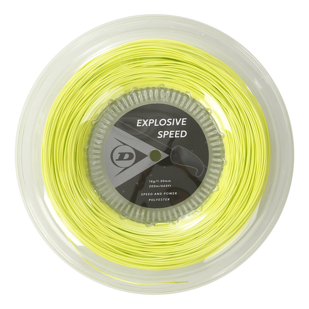 Dunlop Explosive Speed Bobinas de cordaje 200m - amarillo