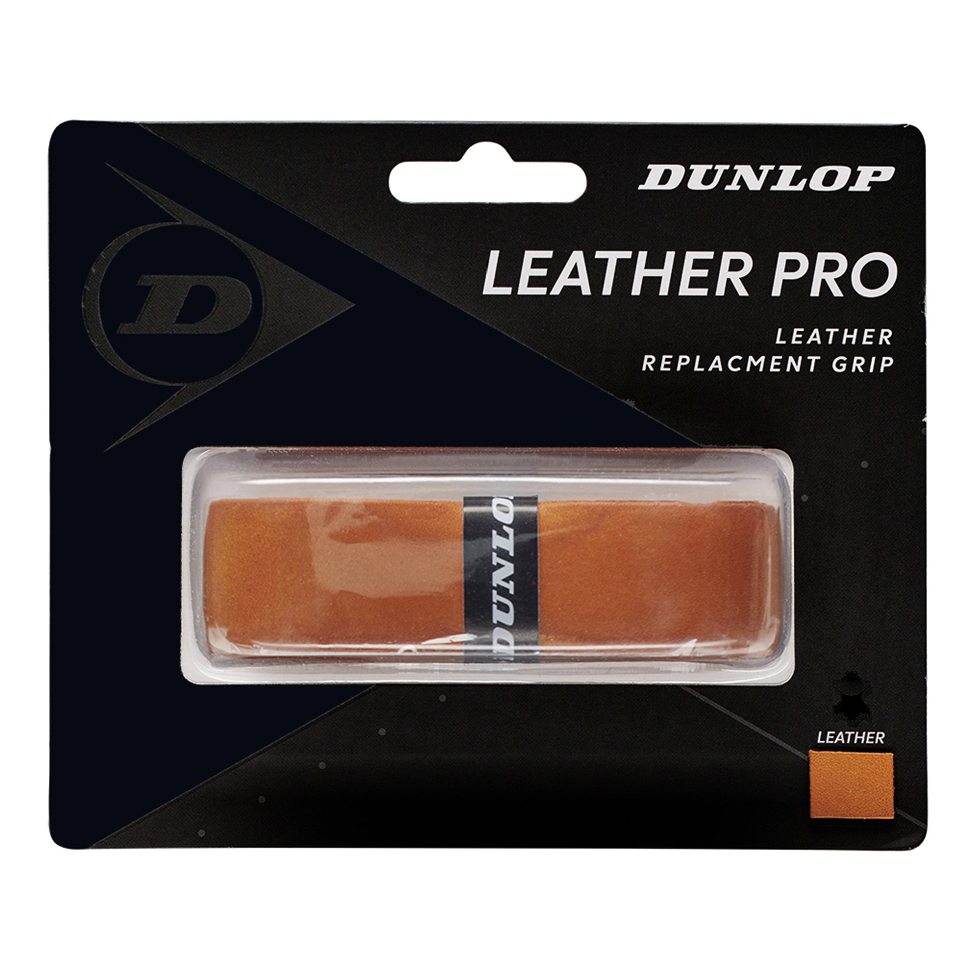 Dunlop Leather Pro Replacement Grip Pack De 1-Marrón