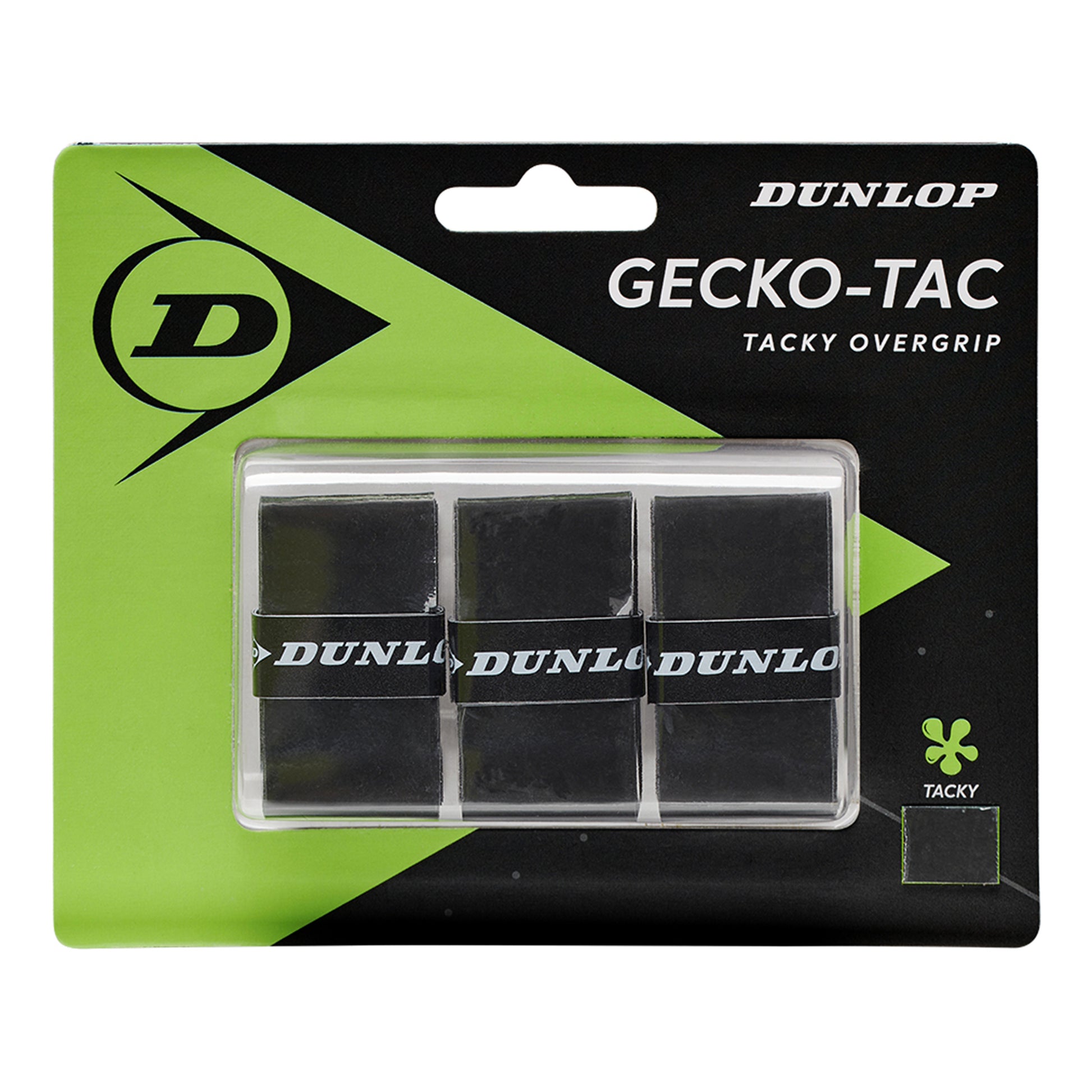 Dunlop Gecko-Tac Pack De 3-Negro