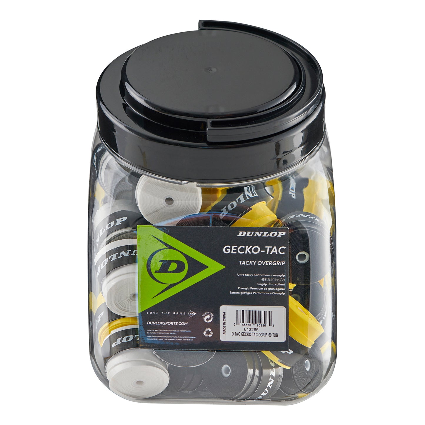 Dunlop Gecko-Tac Pack De 60-Multicolor