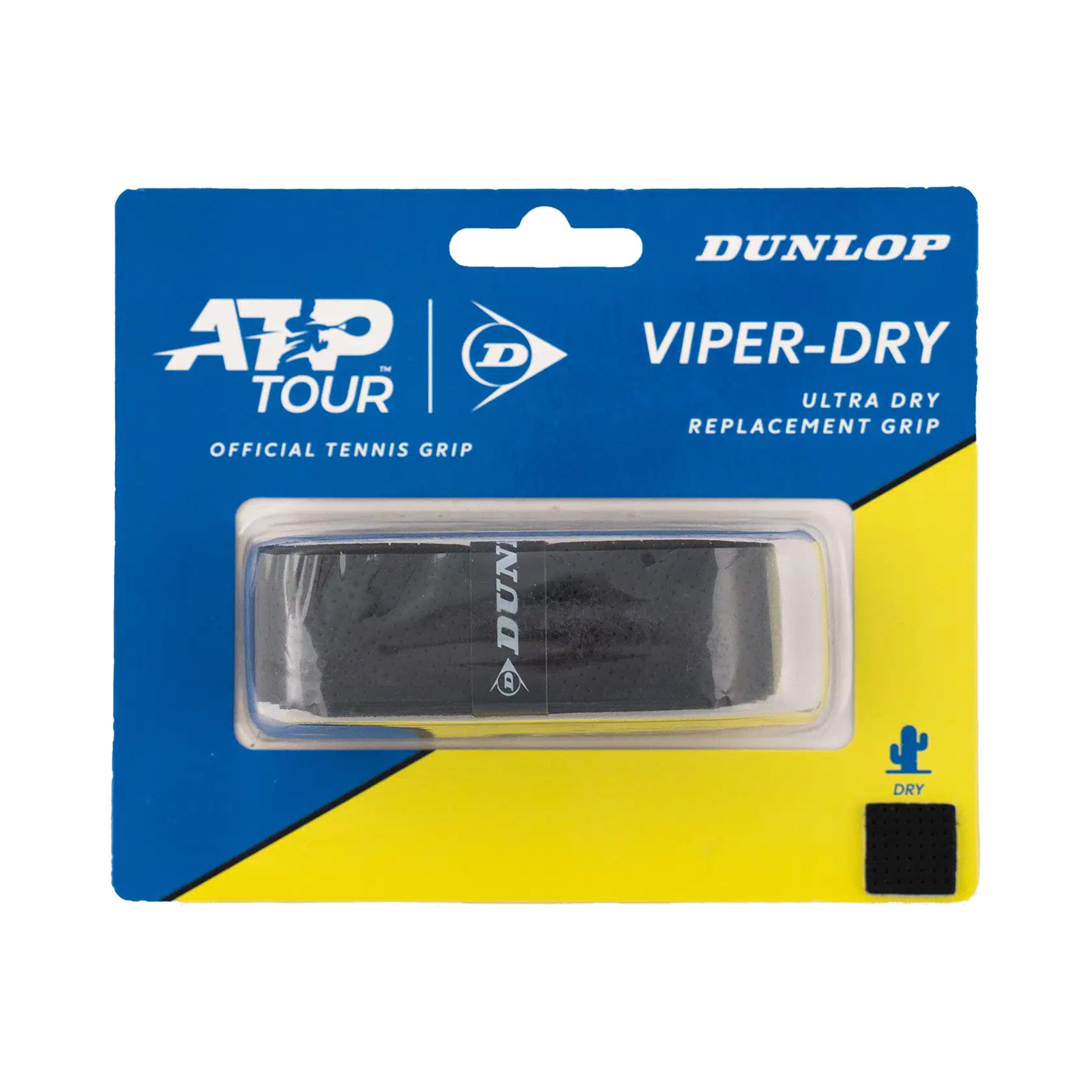 Dunlop ATP Viperdry Replacement Grip Pack de 1 - negro
