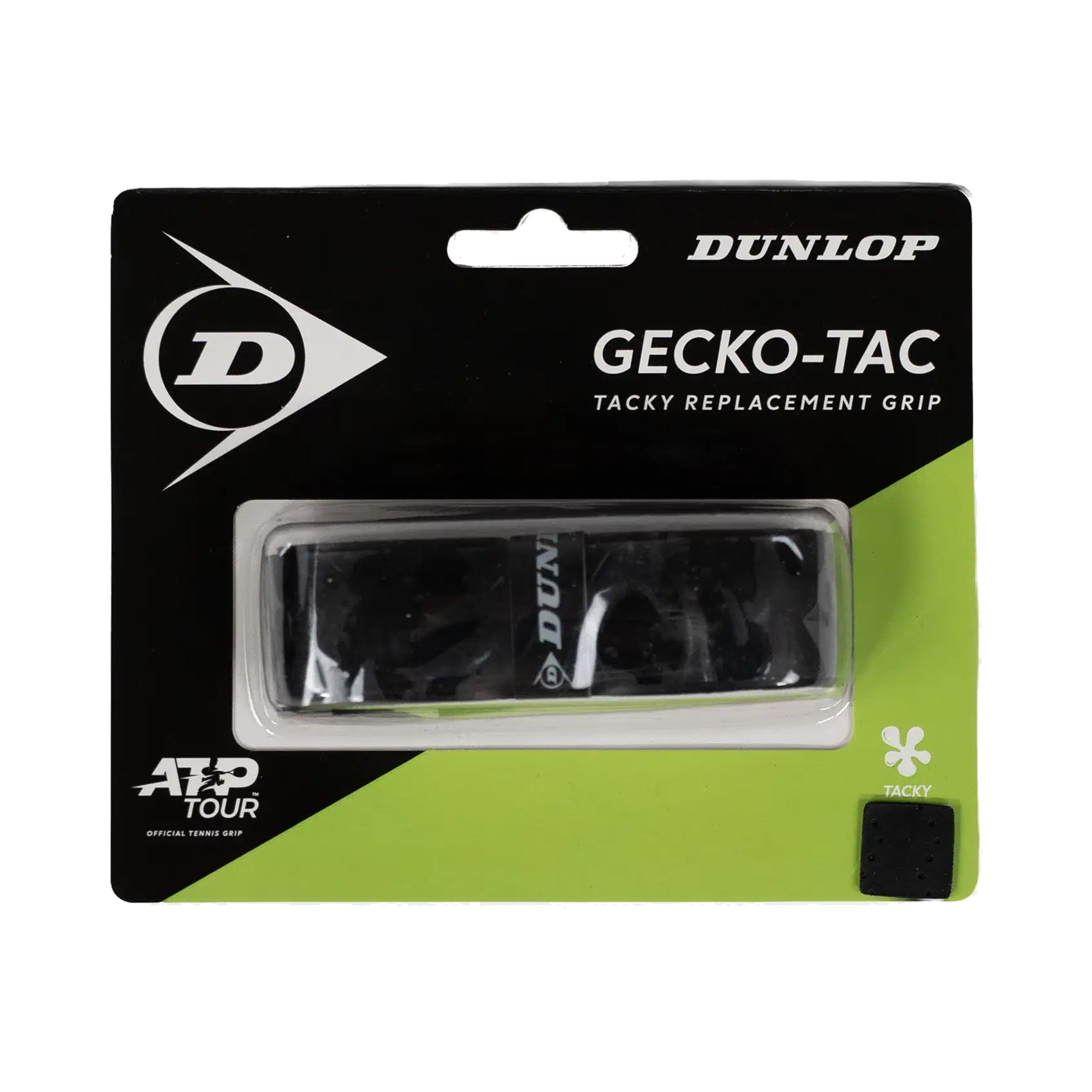 Dunlop Gecko-Tac Replacement Grip Pack de 1 - negro